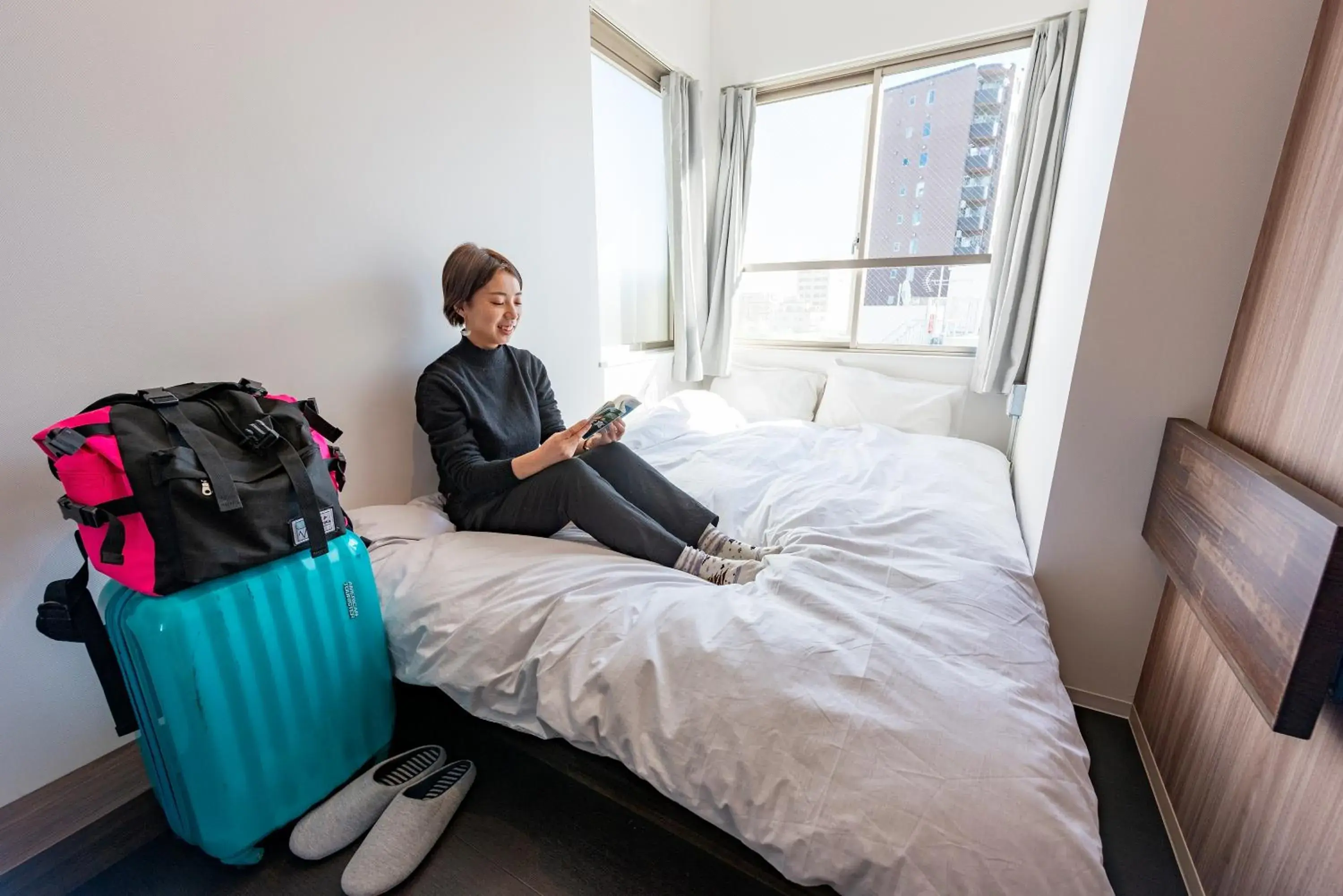 Bed in &AND HOSTEL MINAMISENJU Bed in &AND HOSTEL MINAMISENJU