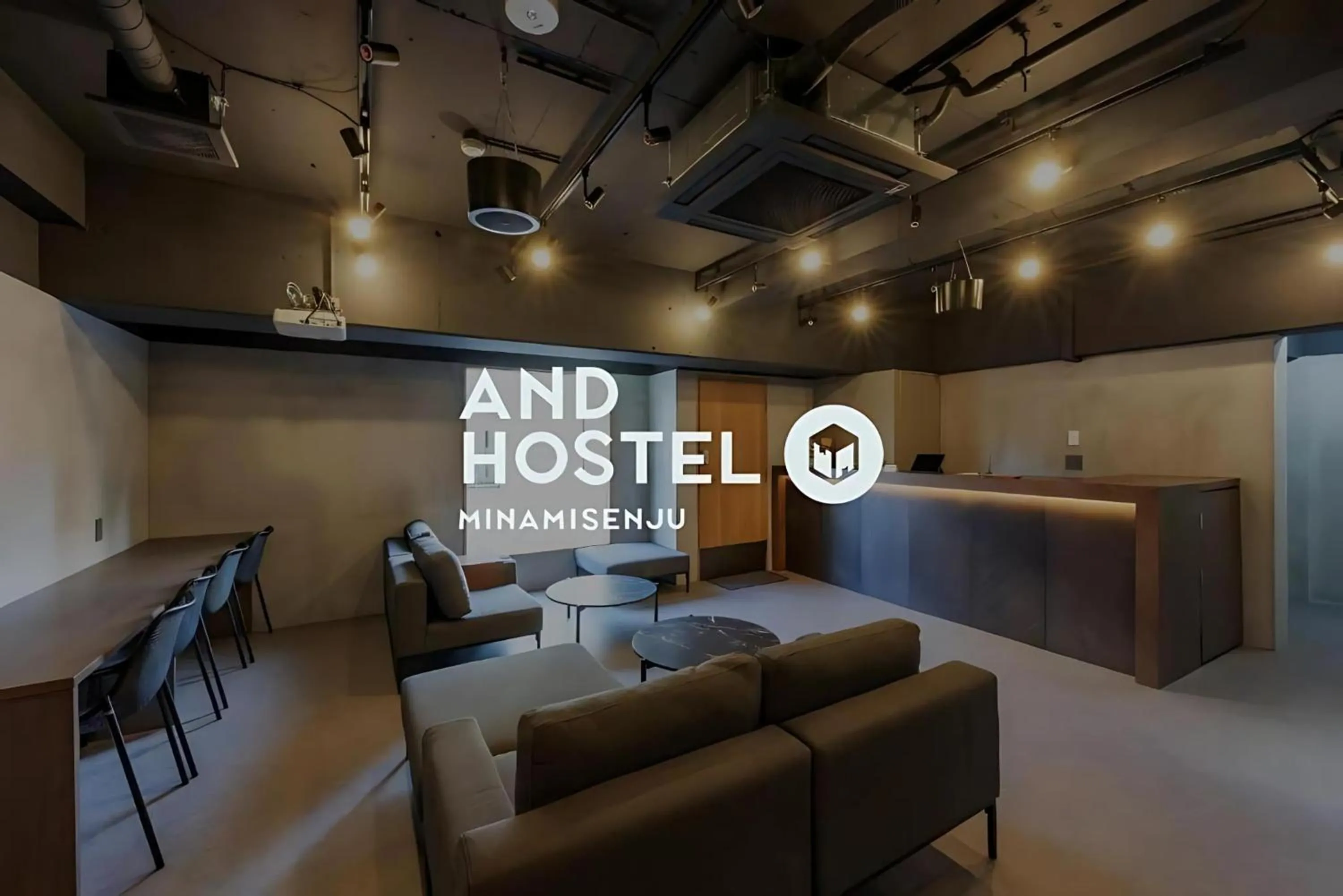 Communal lounge/ TV room in &AND HOSTEL MINAMISENJU