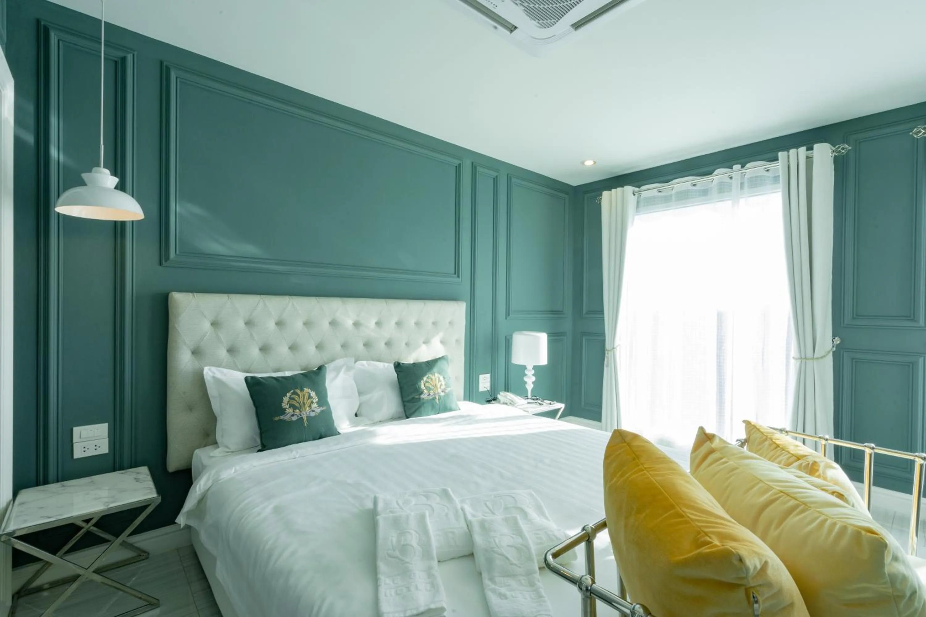 Bed in Belle Grand Hotel