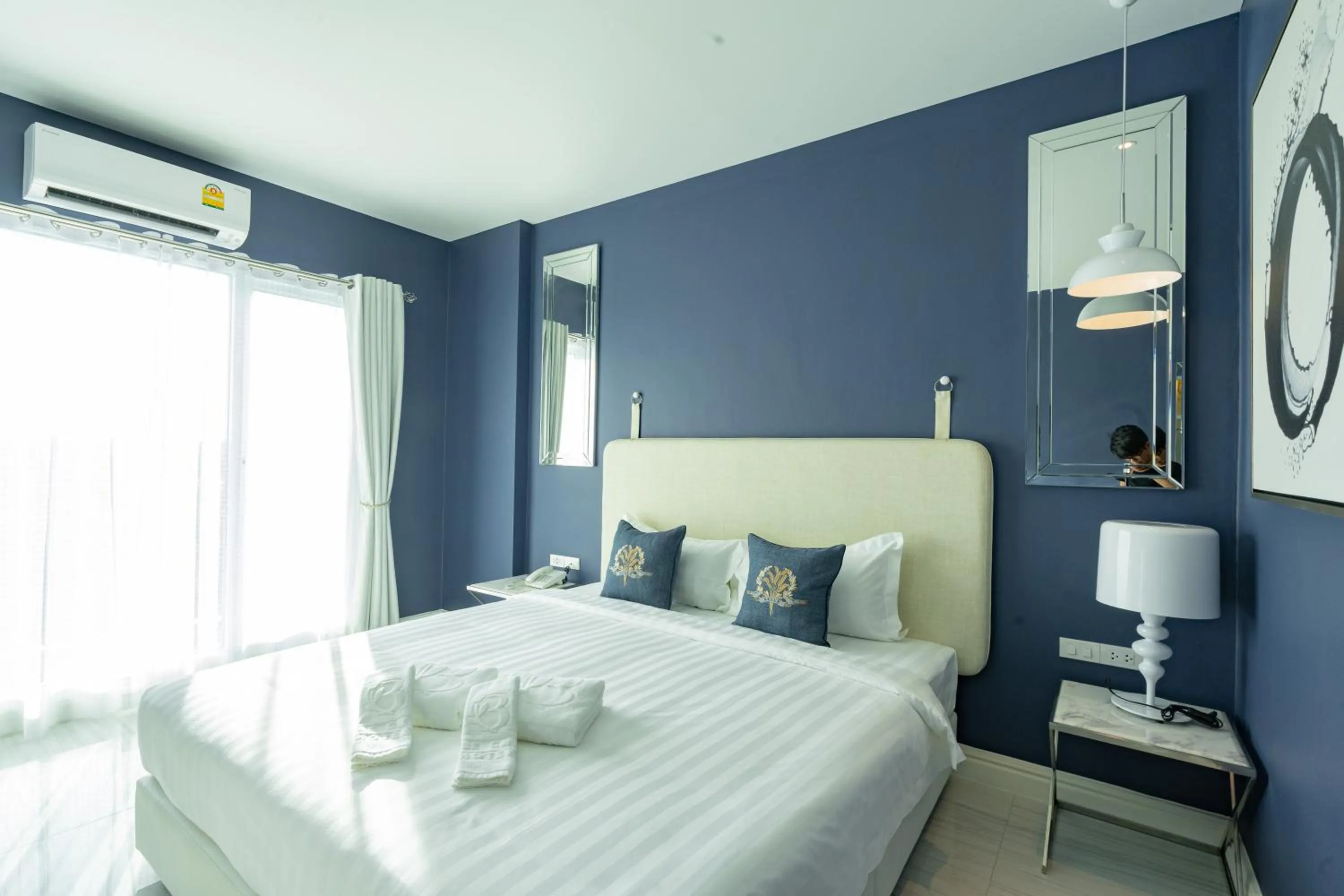 Bed in Belle Grand Hotel