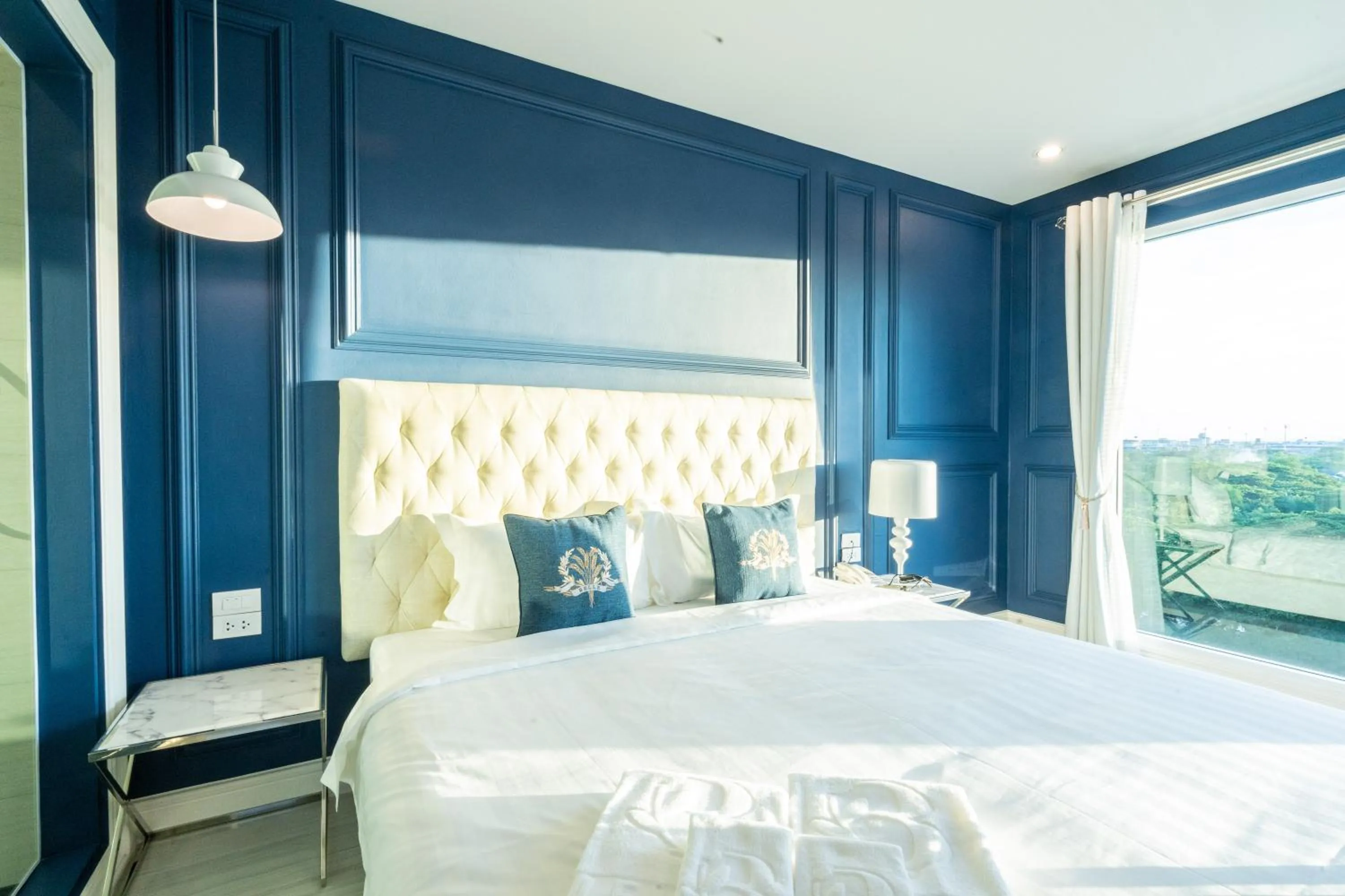 Bed in Belle Grand Hotel