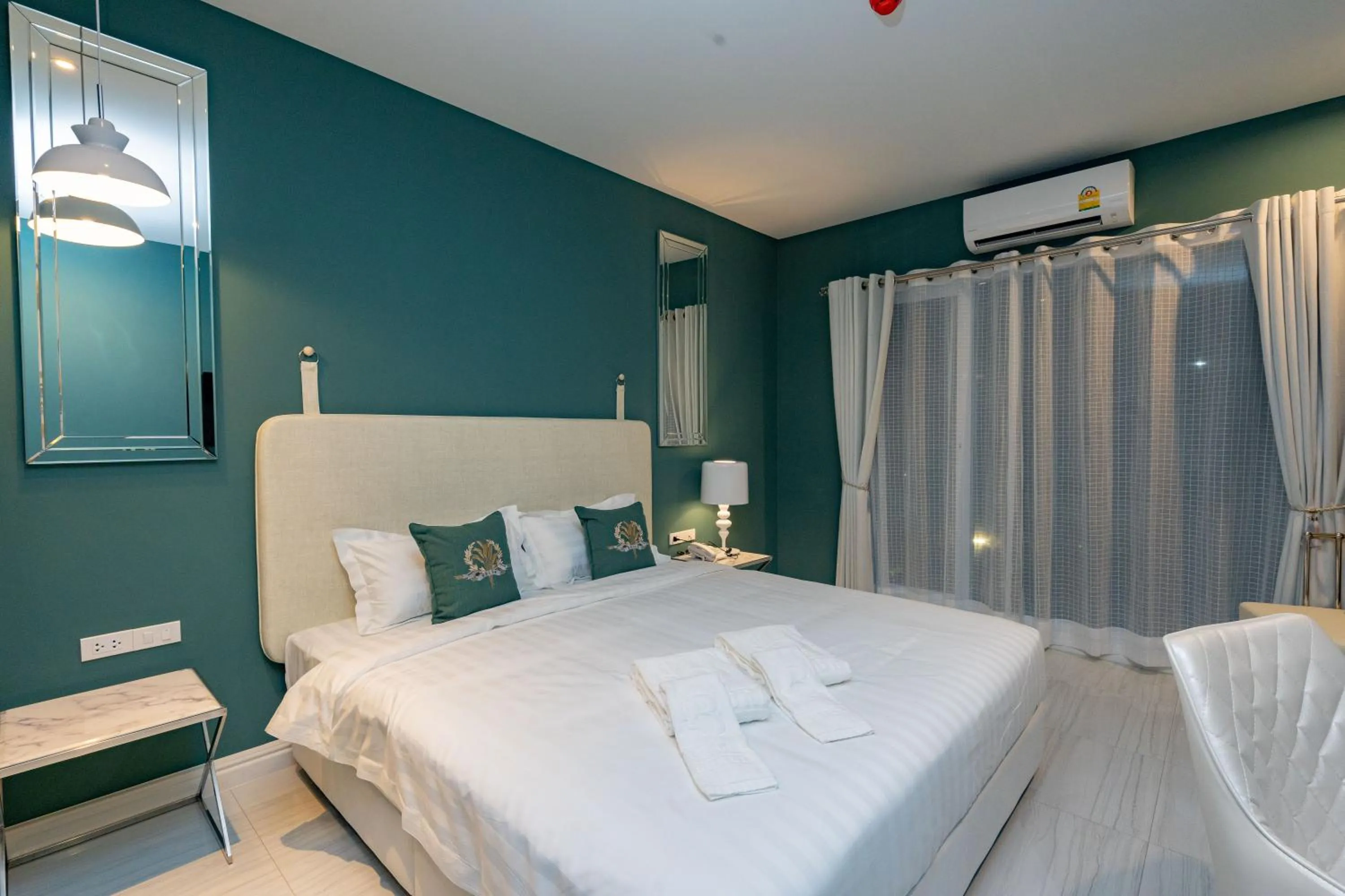 Bed in Belle Grand Hotel