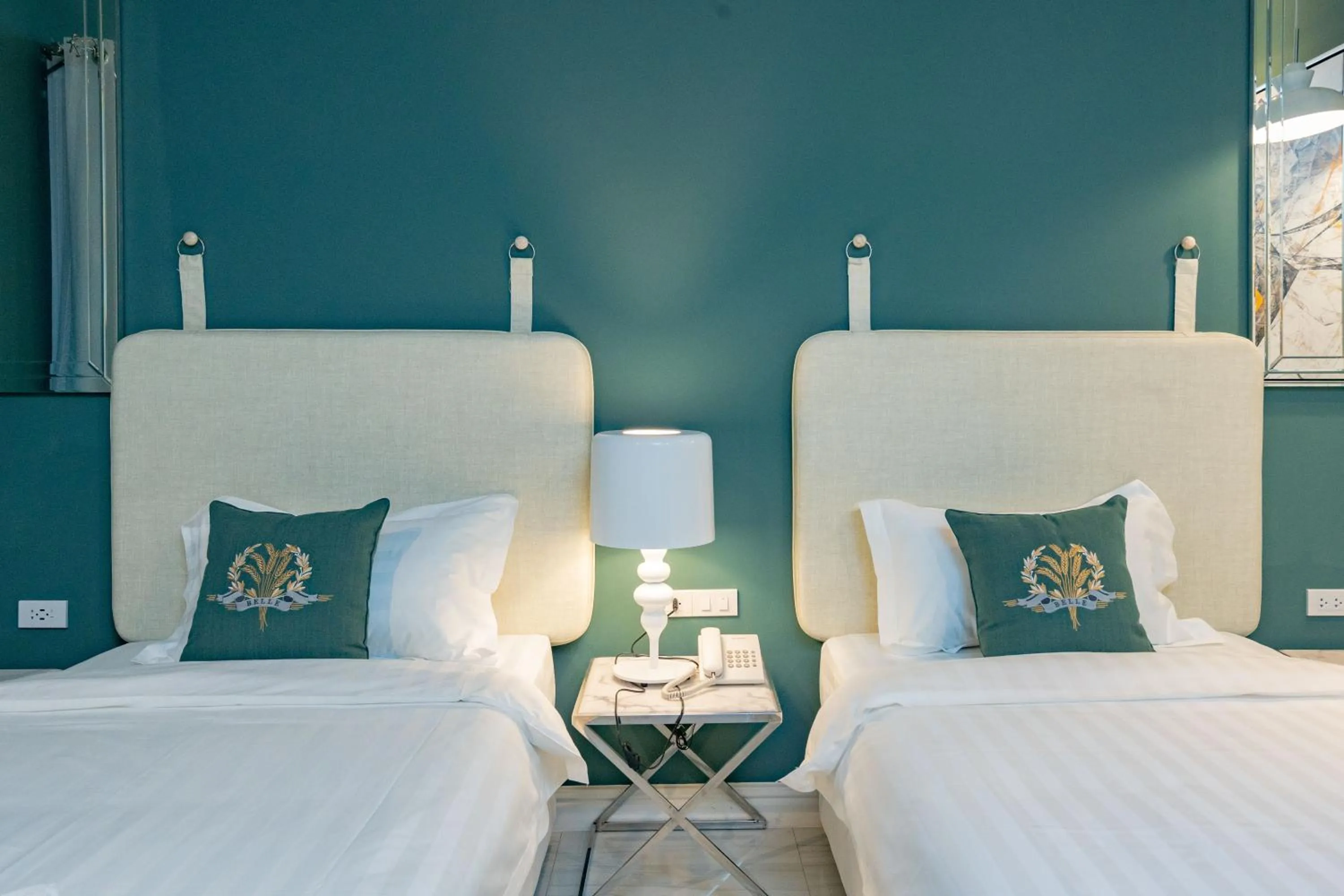 Bed in Belle Grand Hotel