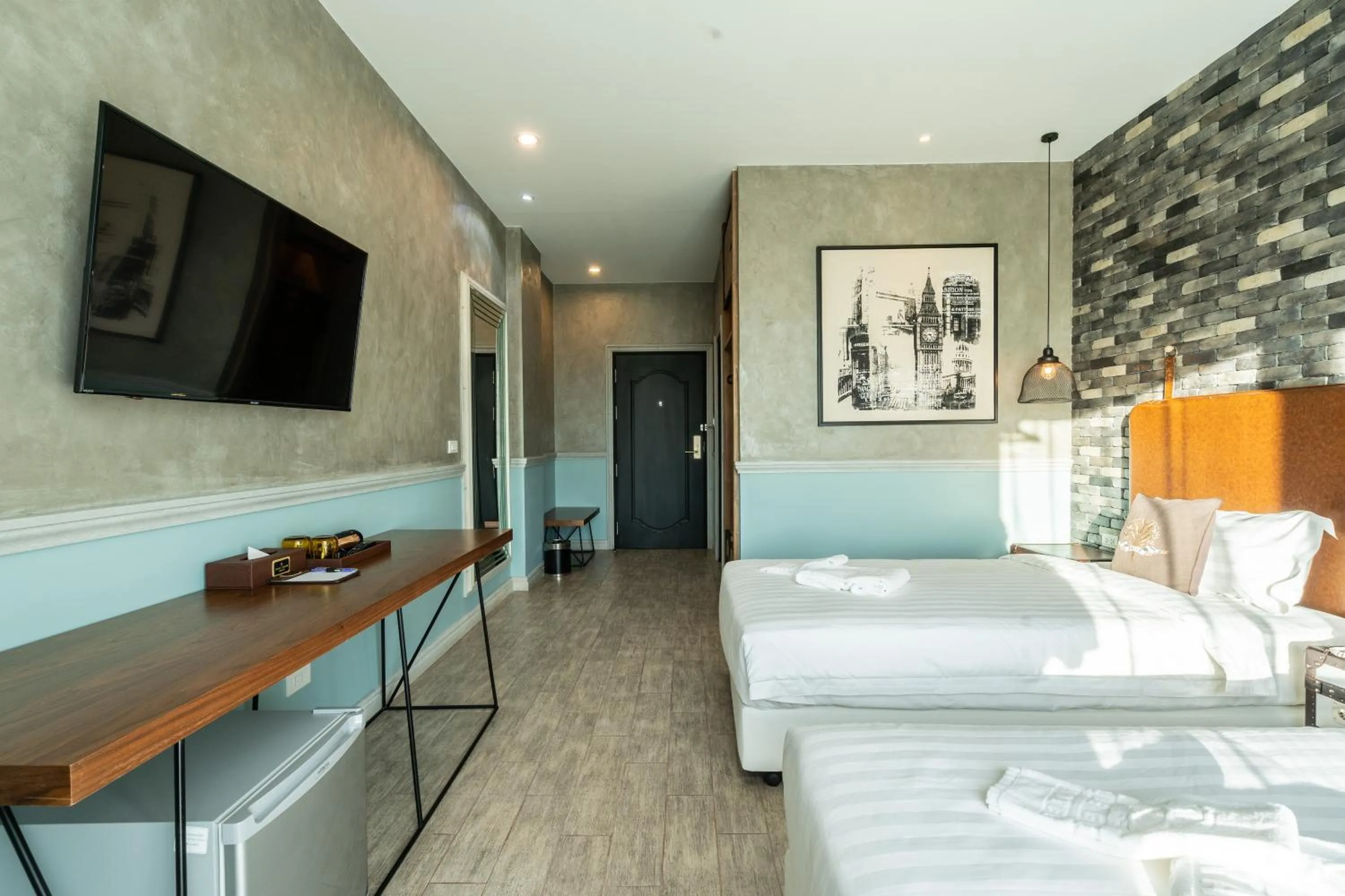 TV and multimedia, Bed in Belle Grand Hotel