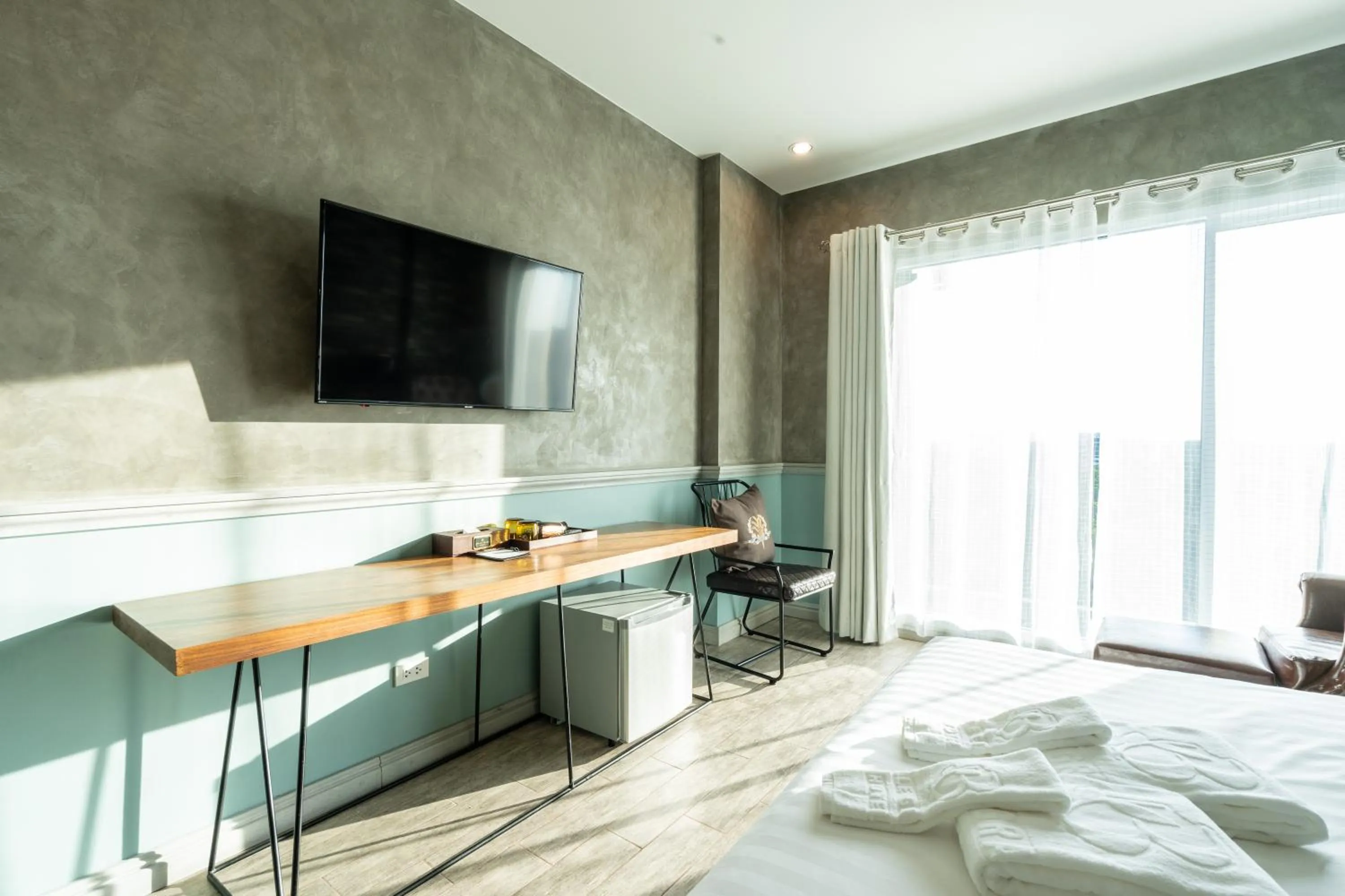 TV and multimedia, Bed in Belle Grand Hotel