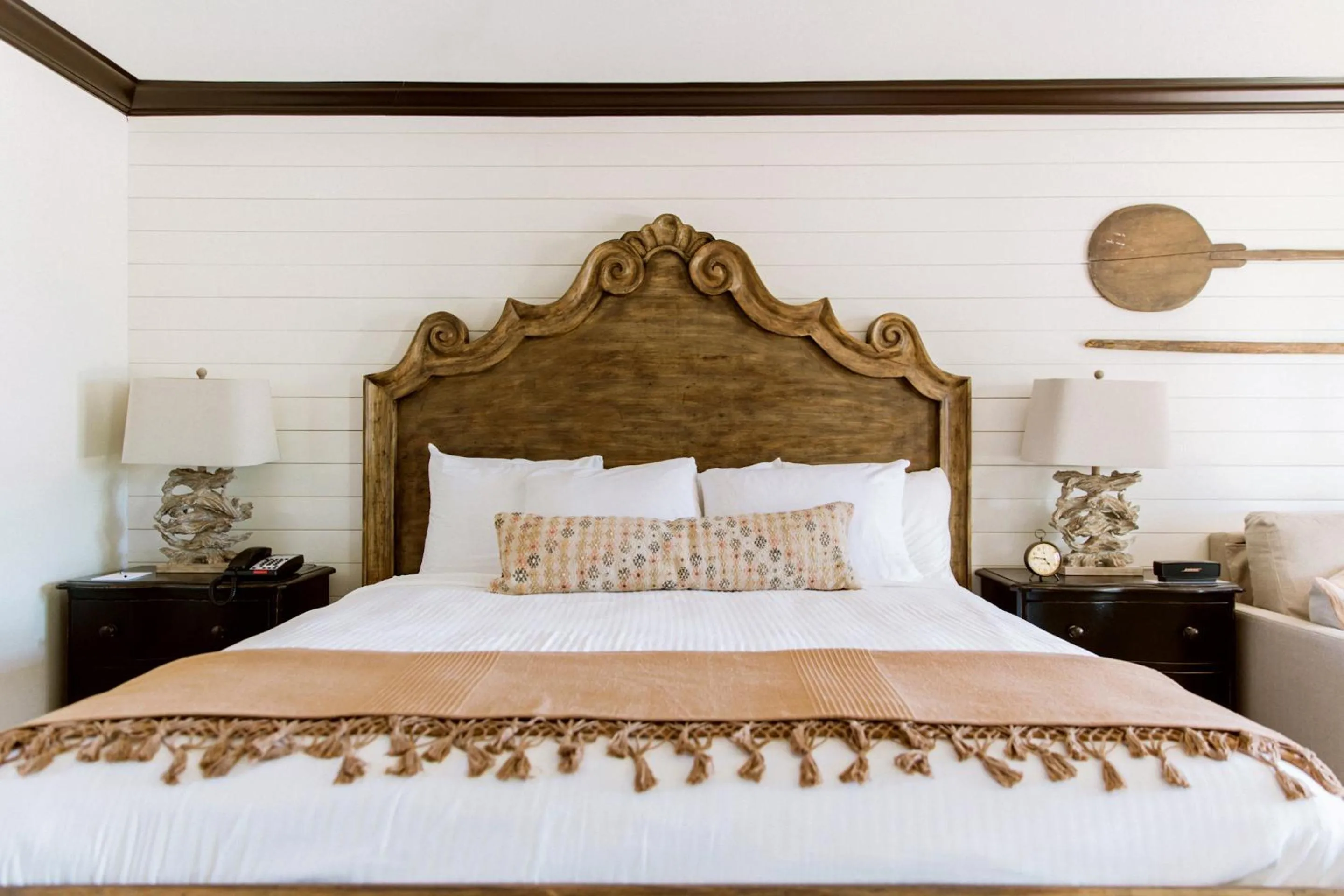 Decorative detail, Bed in Hillside Boutique Hotel