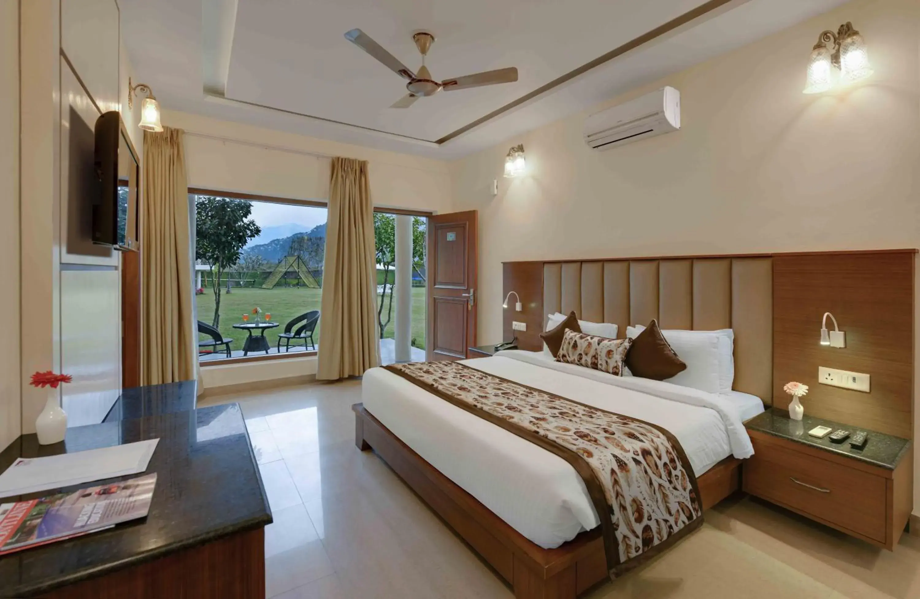 Property building, Bed in Excel Hotels and Resorts Bhimtal Property building, Bed in Excel Hotels and Resorts Bhimtal