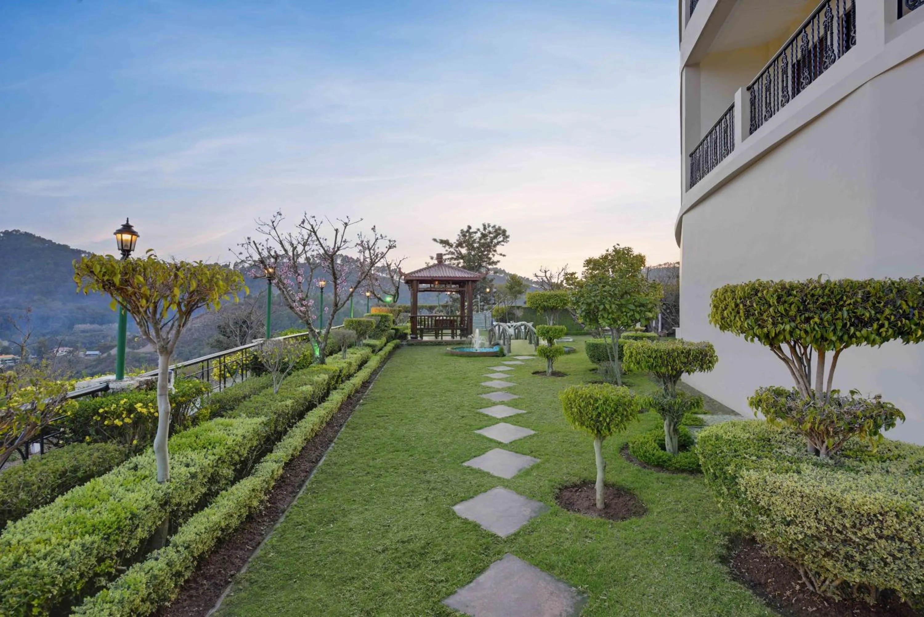 Garden in Excel Hotels and Resorts Bhimtal
