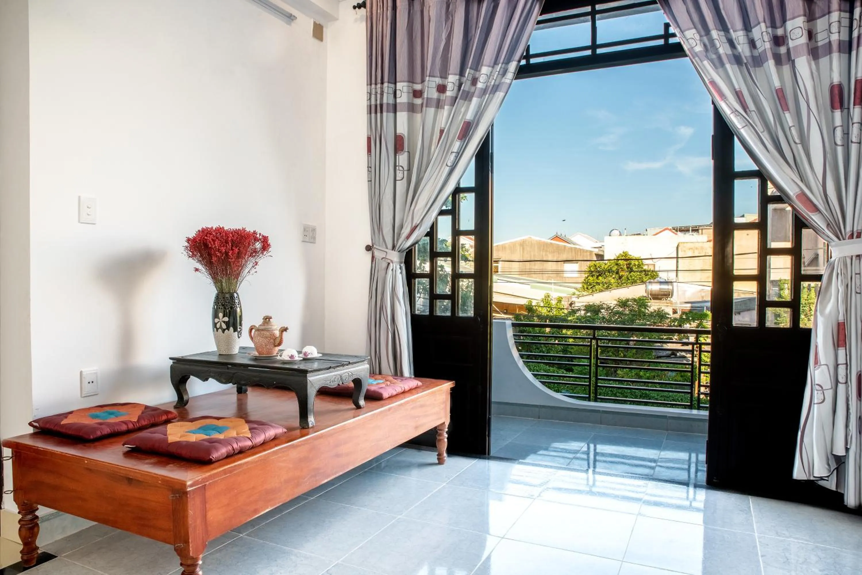 Decorative detail in PaPa Villa Homestay