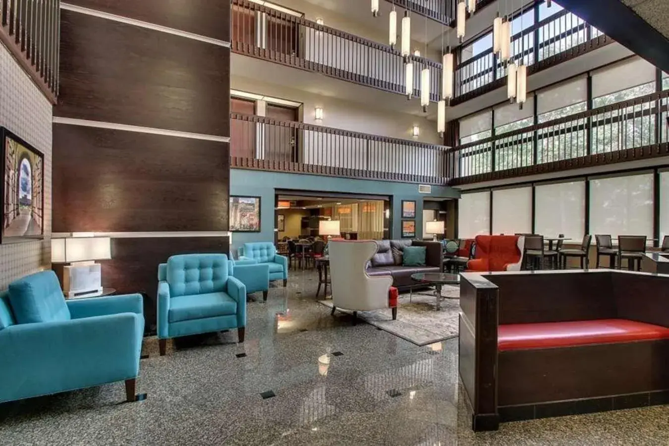 Lobby or reception in Heritage Inn & Suites The Woodlands, Trademark by Wyndham Lobby or reception in Heritage Inn & Suites The Woodlands, Trademark by Wyndham