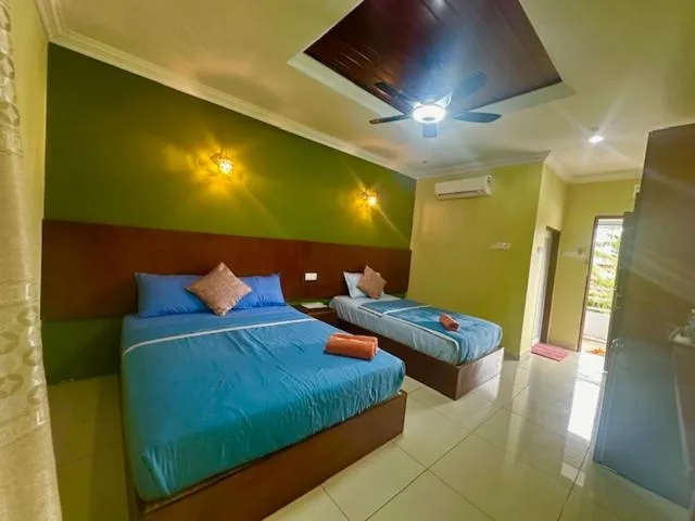 Bed in Norshah Village Resort