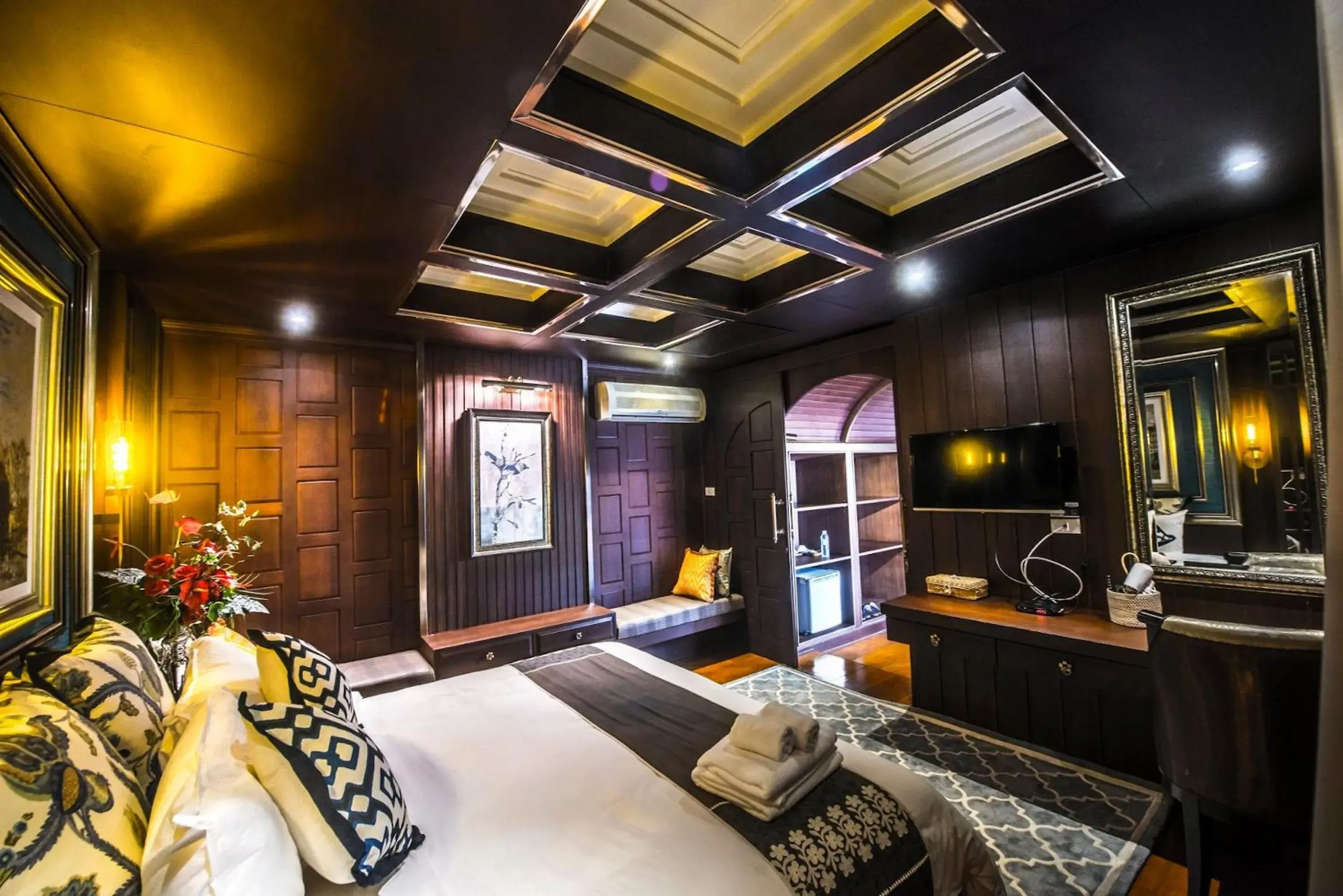 Bed in Amara Villa Khao Ka Lok Bed in Amara Villa Khao Ka Lok