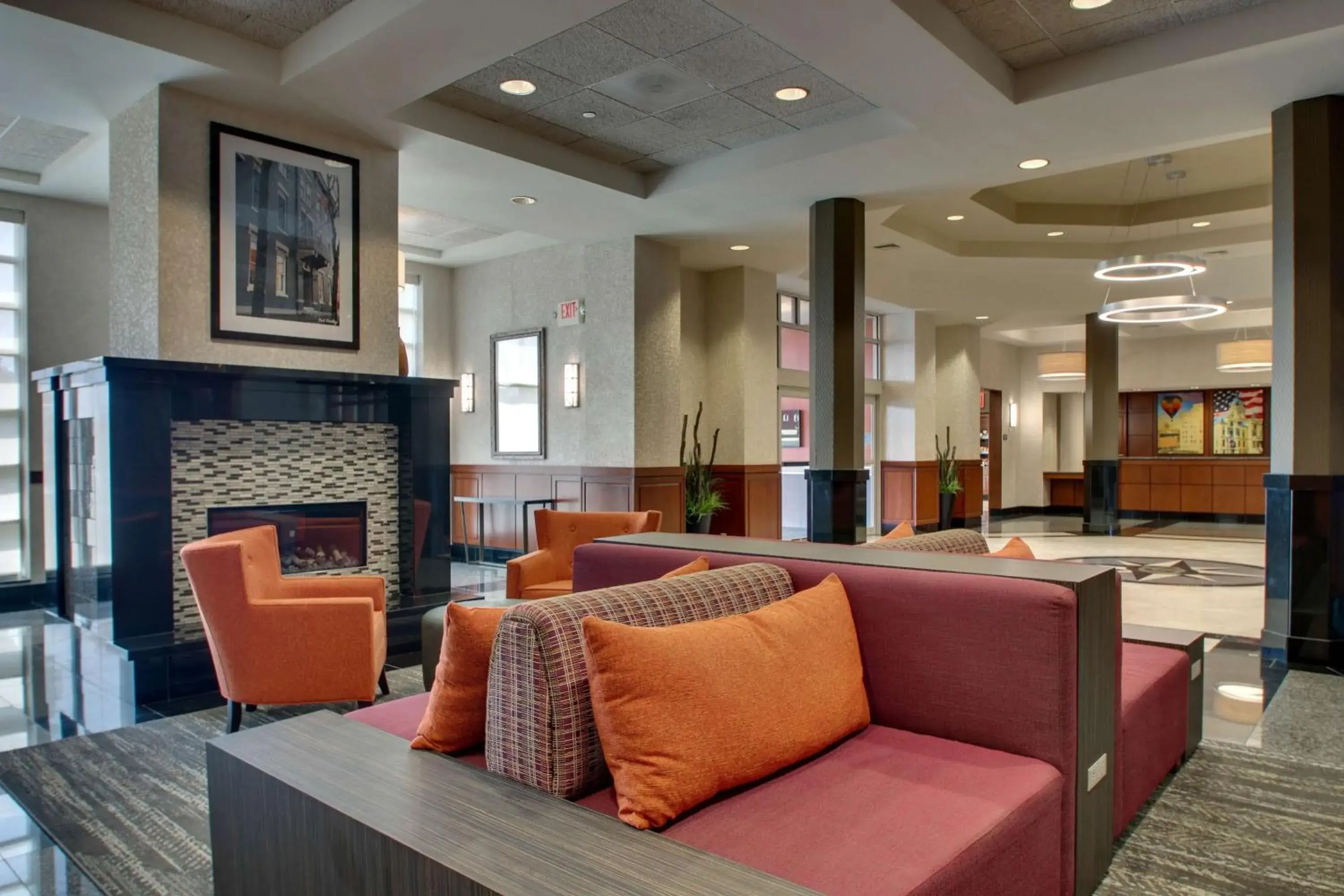 Lobby or reception in Drury Inn & Suites Findlay Lobby or reception in Drury Inn & Suites Findlay