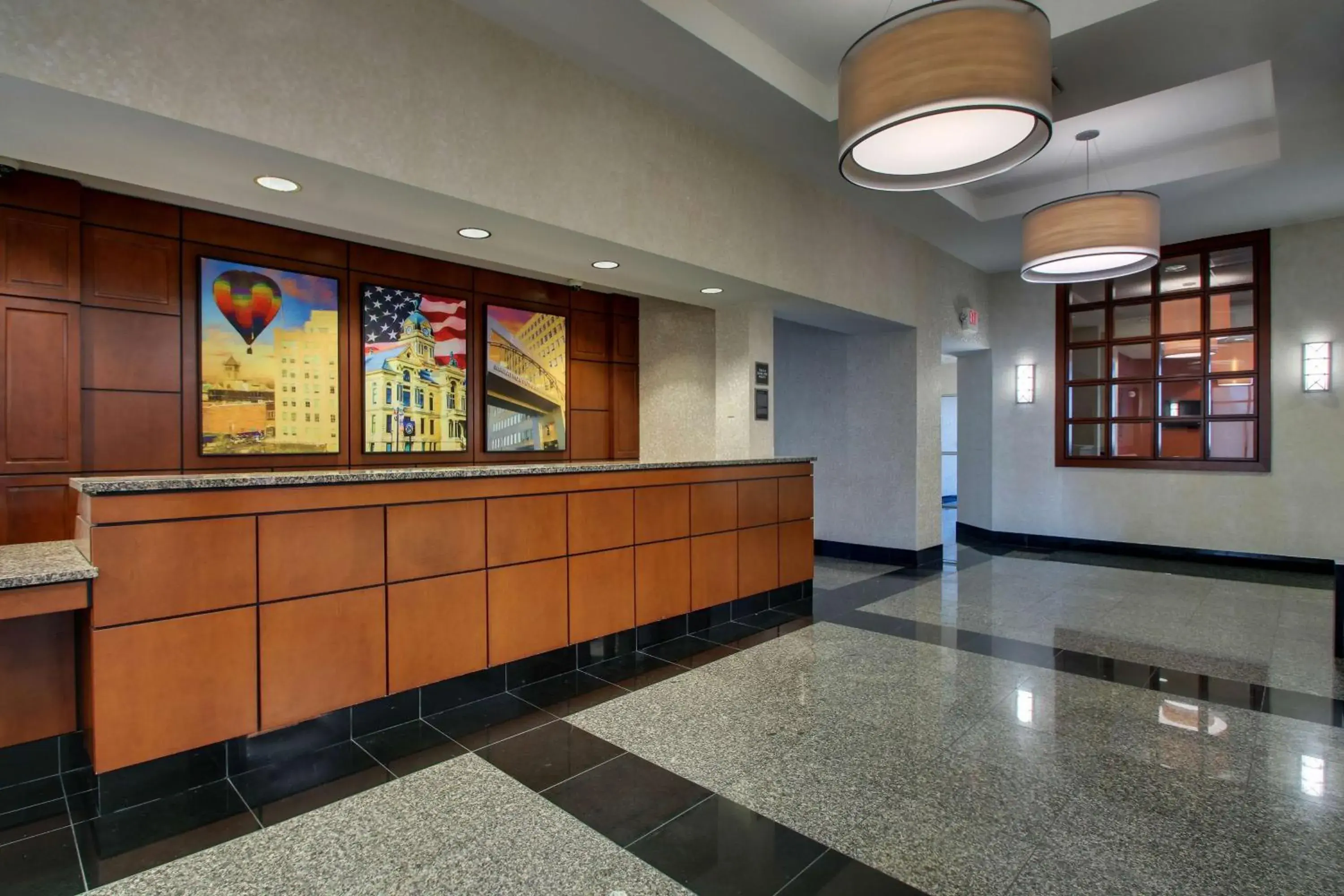 Lobby or reception in Drury Inn & Suites Findlay Lobby or reception in Drury Inn & Suites Findlay