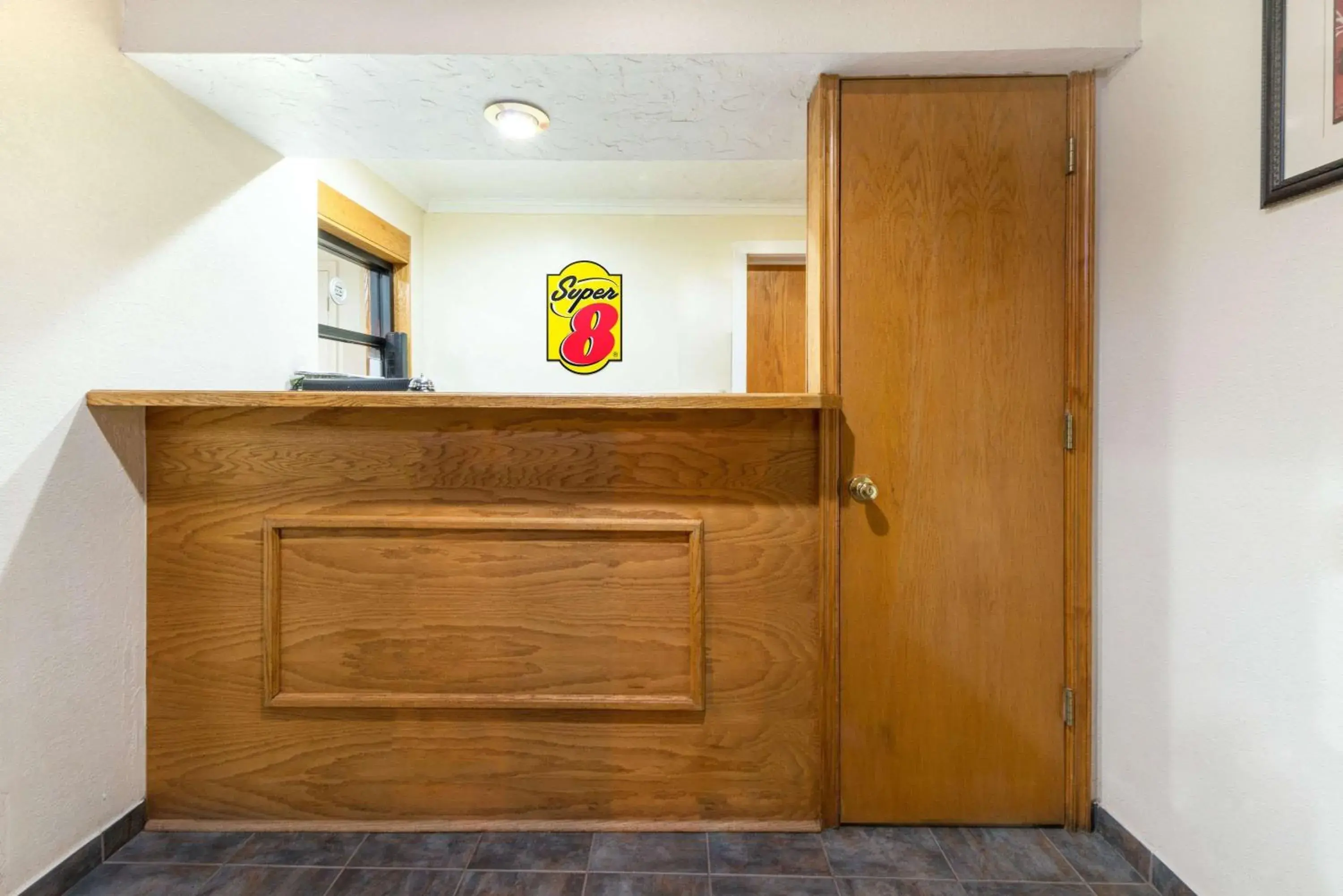 Lobby or reception in Super 8 by Wyndham Enid Lobby or reception in Super 8 by Wyndham Enid