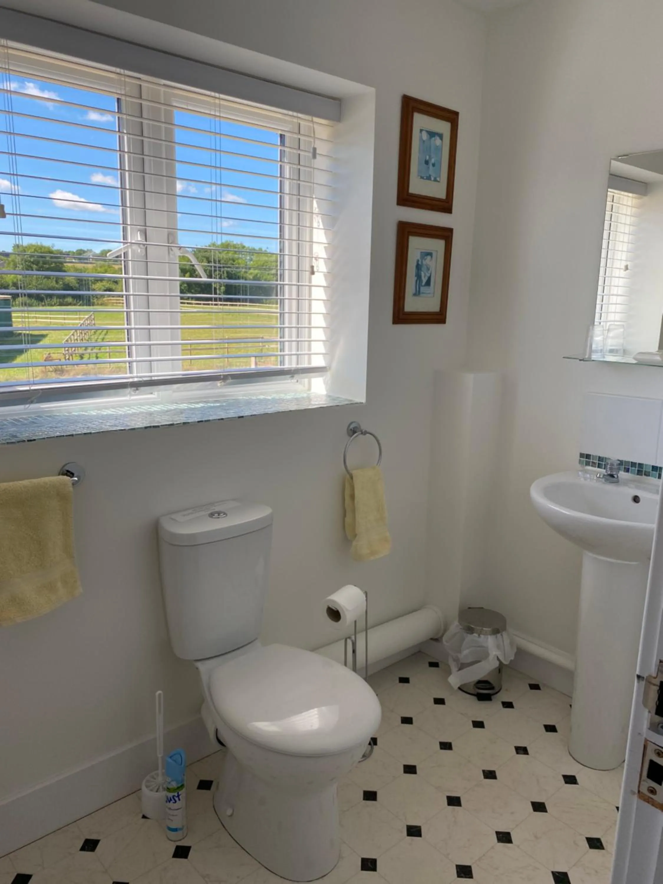 Bathroom in Folly Fields Farm B&B