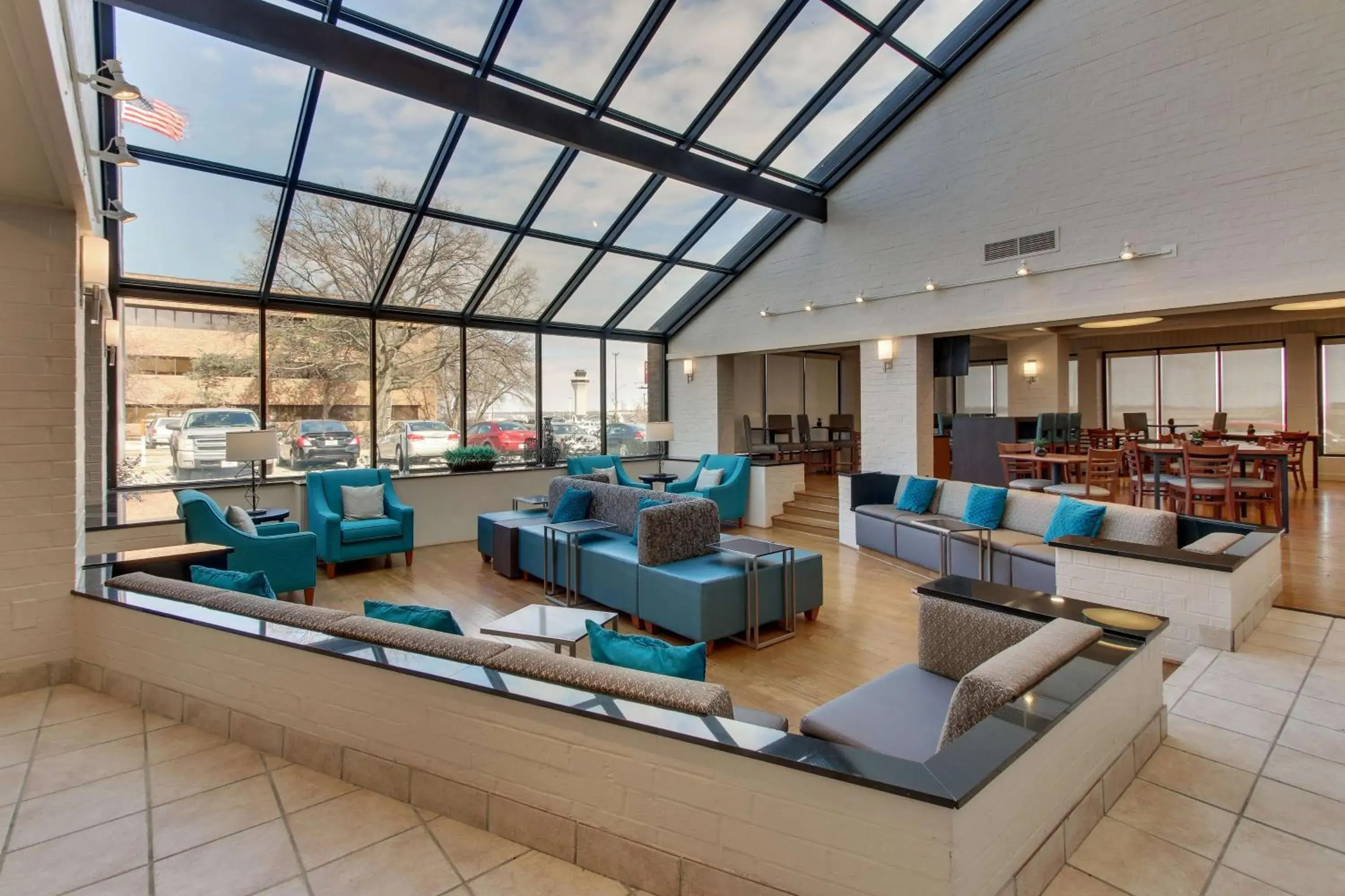 Lobby or reception in Pear Tree Inn St. Louis Airport Lobby or reception in Pear Tree Inn St. Louis Airport