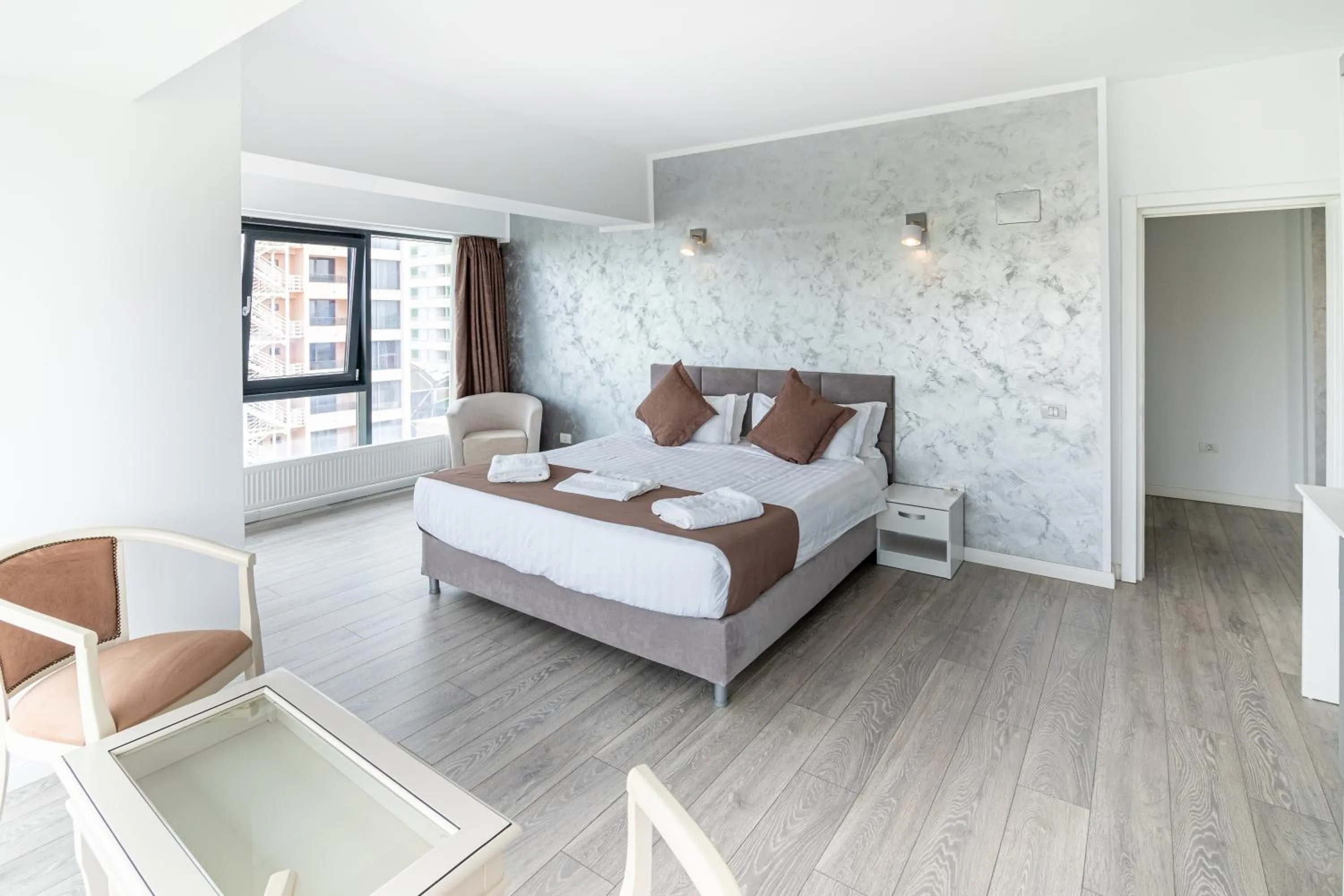 Bed in Miramare Residence Aparthotel