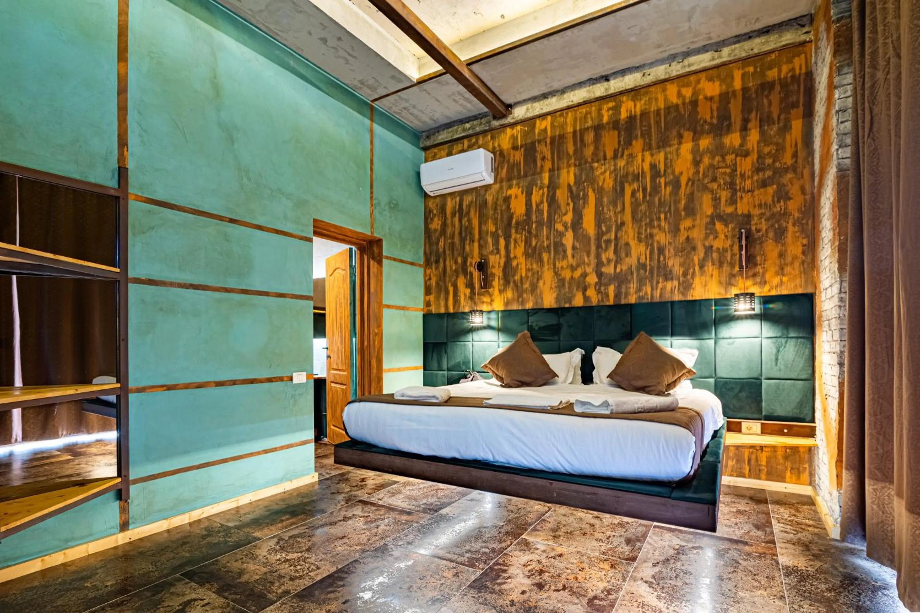 Bed in Miramare Residence Aparthotel