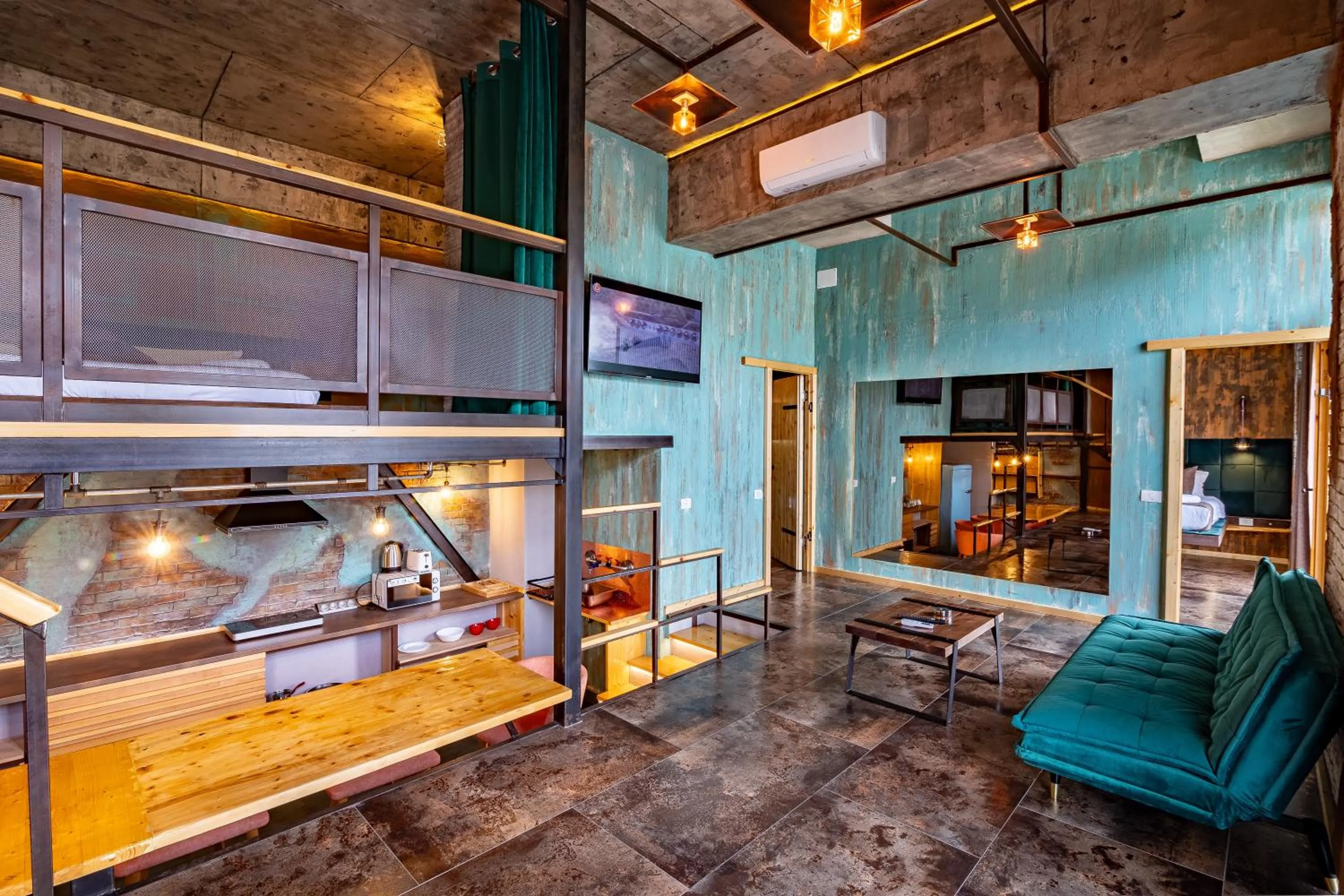 Bed in Miramare Residence Aparthotel