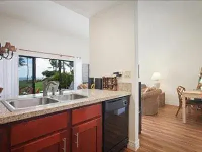 Kitchen/Kitchenette in Lae Nani Resort Kauai By Outrigger