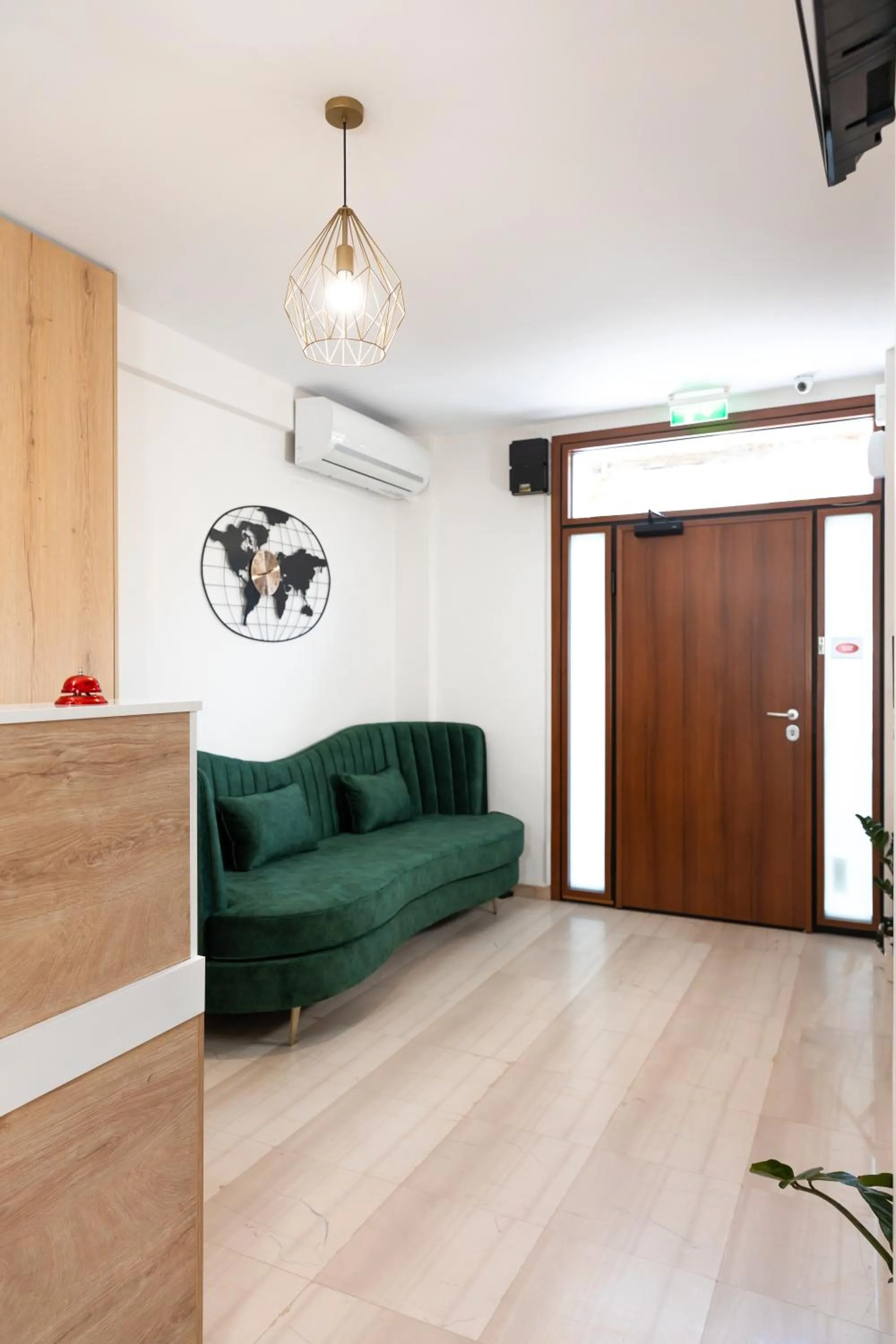 Living room in City Plaza Apartments & Rooms