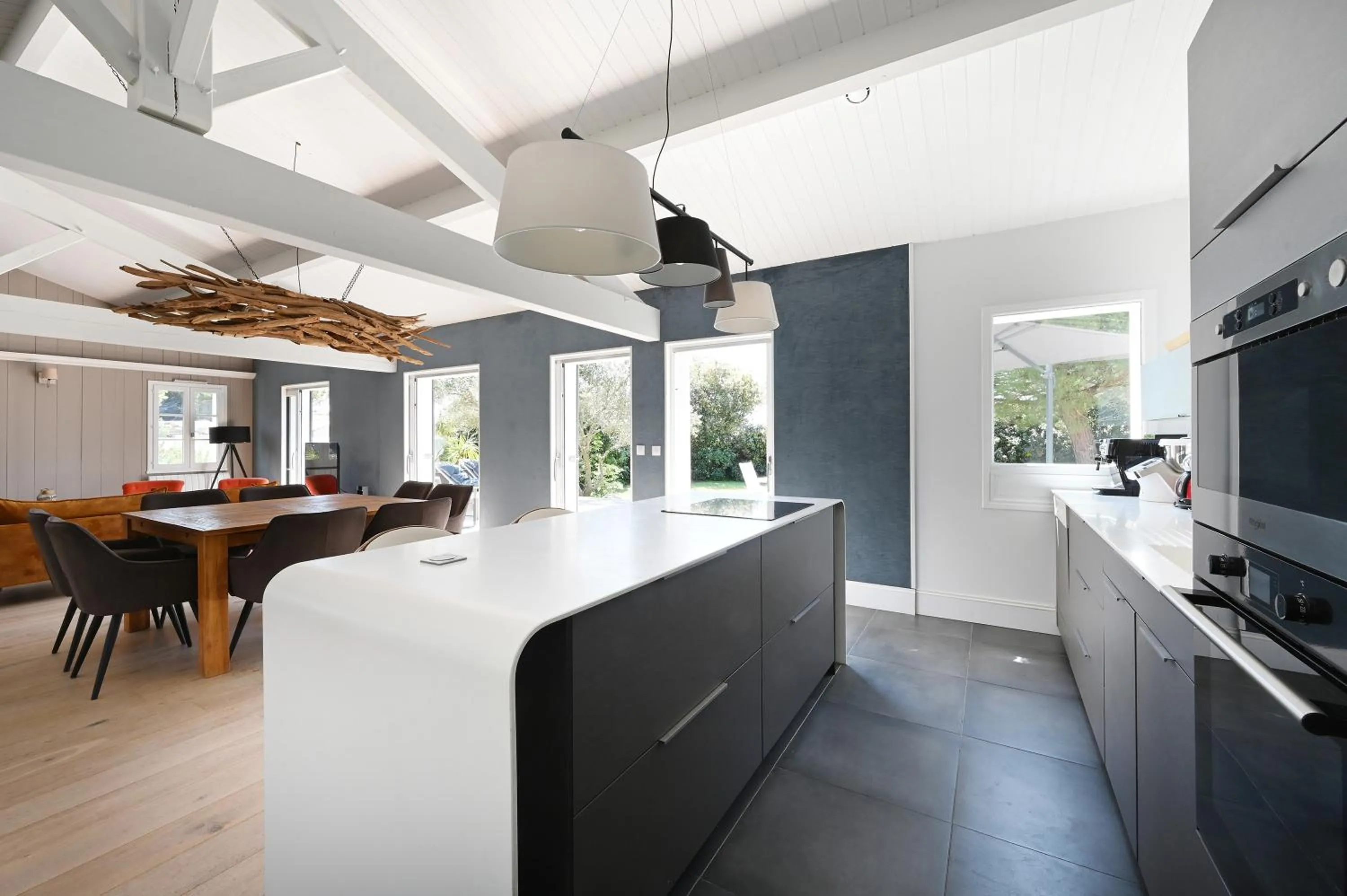kitchen in Villa Mer 4 Etoiles - 90 M de la mer Sea and Mountain Pleasure