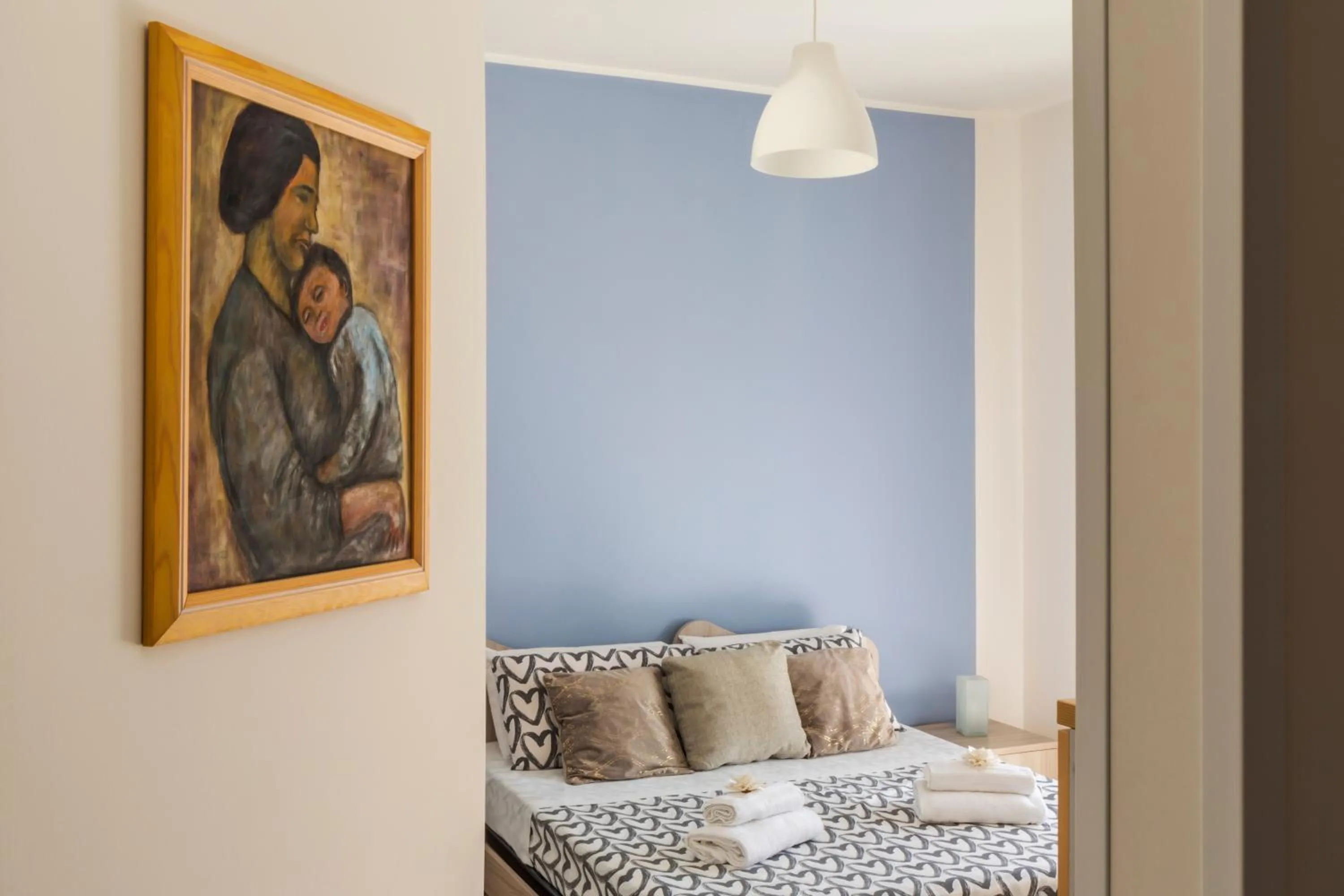 Bedroom, Bed in Benvenuti in puglia