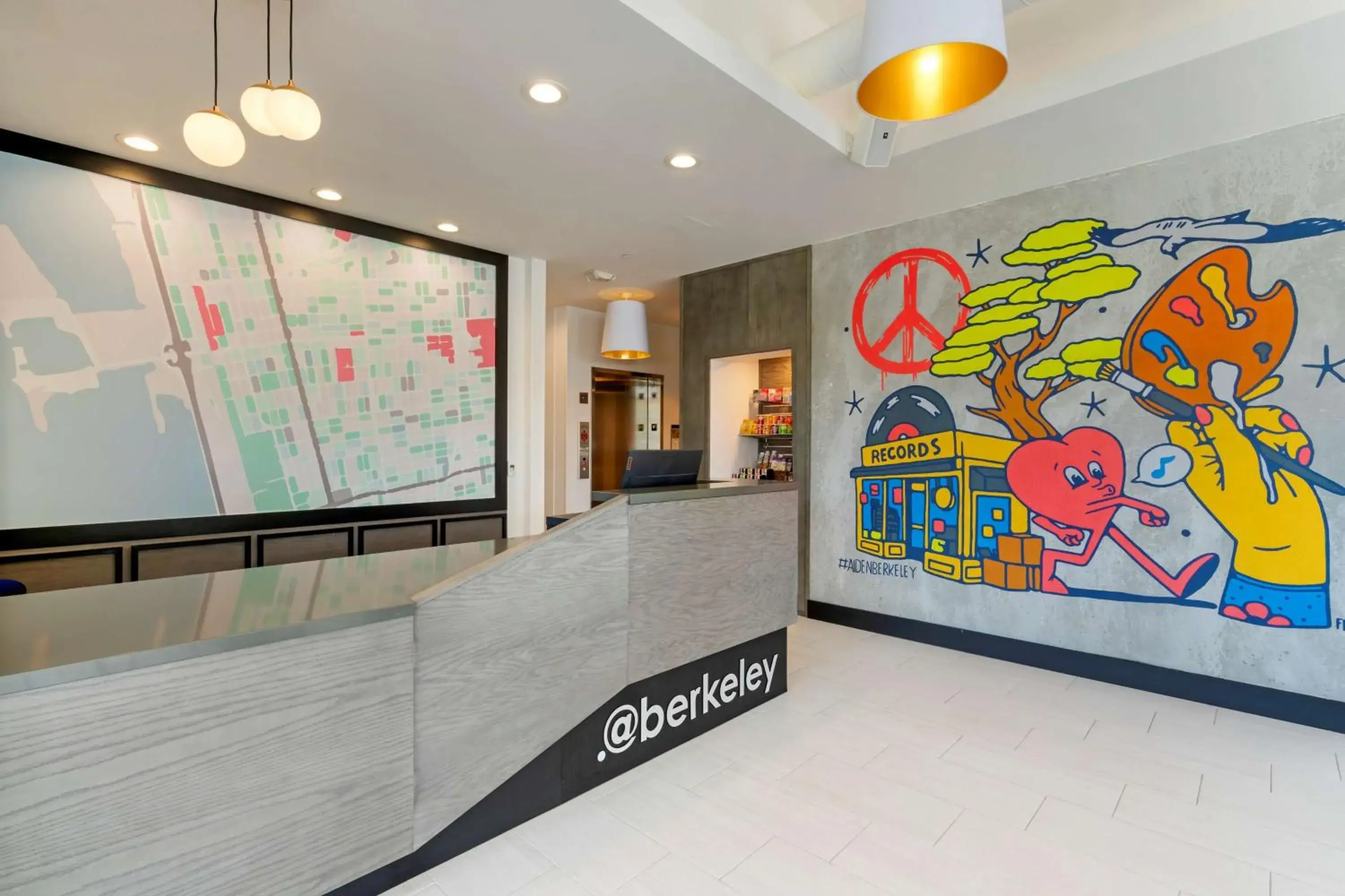 Lobby or reception in Aiden by Best Western Berkeley Lobby or reception in Aiden by Best Western Berkeley