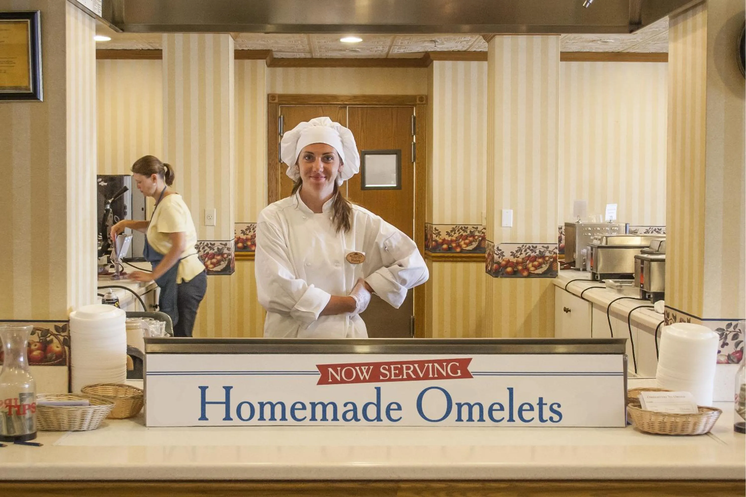 Food close-up in Blue Gate Garden Inn