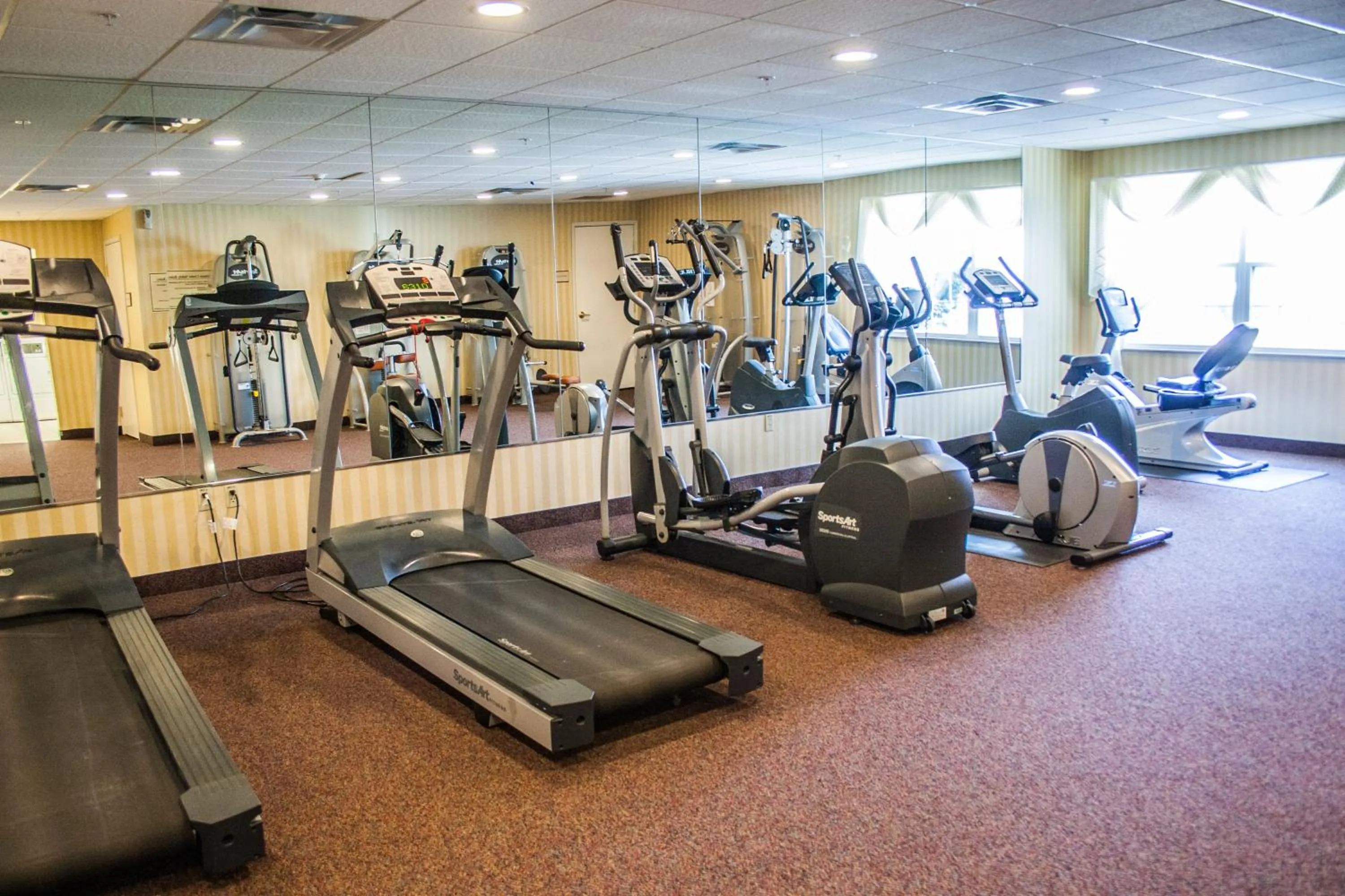 Fitness centre/facilities in Blue Gate Garden Inn