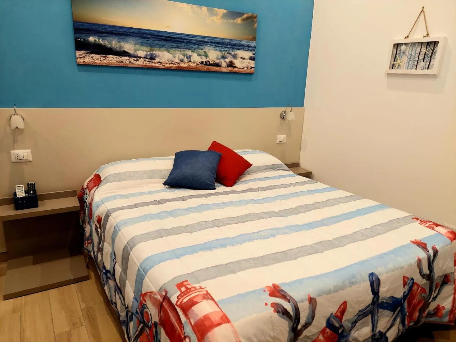 Bed in B&B Marina di Naxos