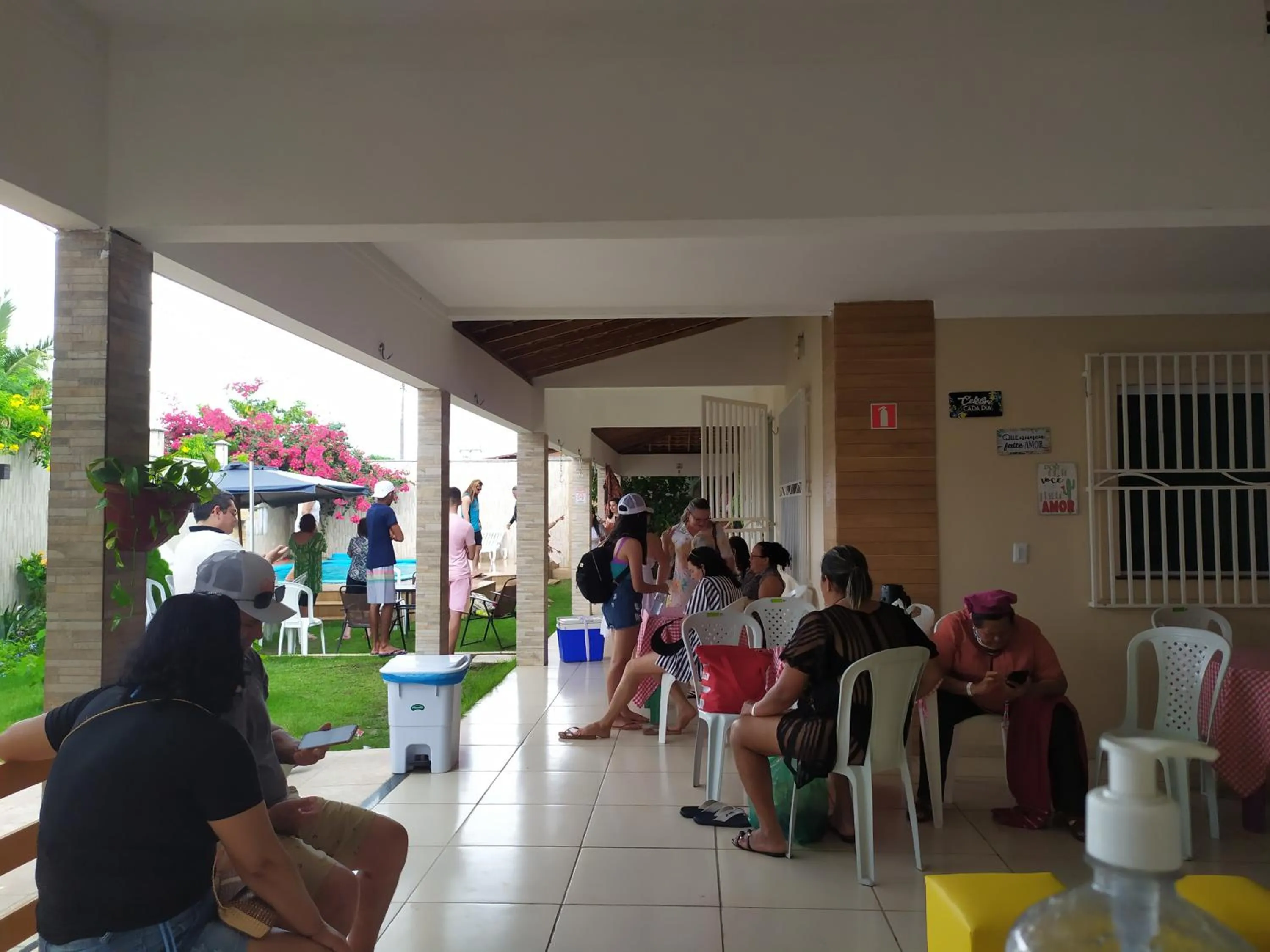 Seating area in Pousada Barreirinhas House