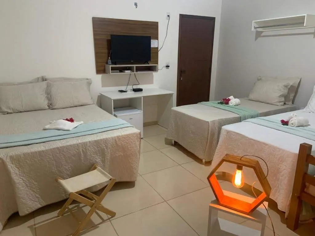 Photo of the whole room, Bed in Pousada Barreirinhas House