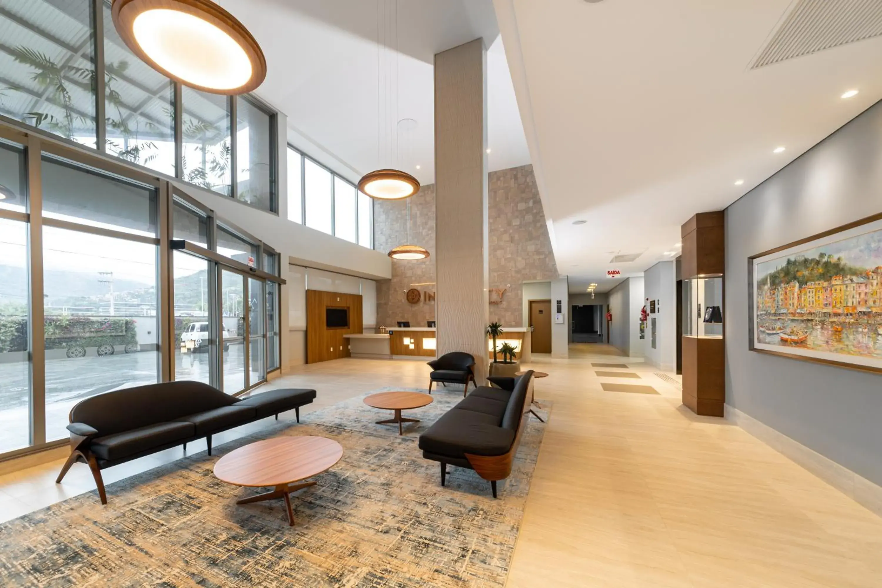 Lobby or reception in Intercity Portofino Florianópolis Lobby or reception in Intercity Portofino Florianópolis