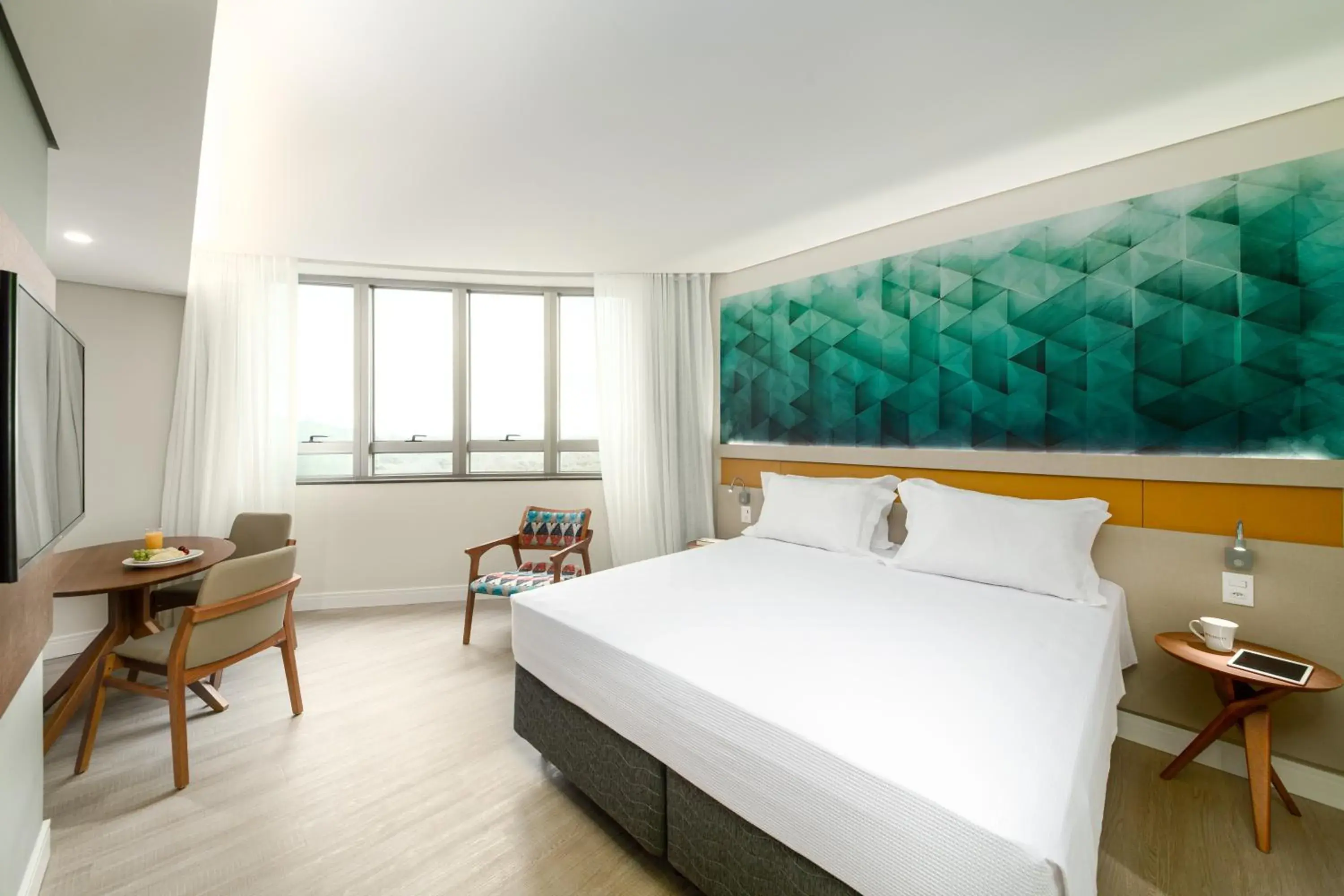 TV and multimedia, Bed in Intercity Portofino Florianópolis TV and multimedia, Bed in Intercity Portofino Florianópolis