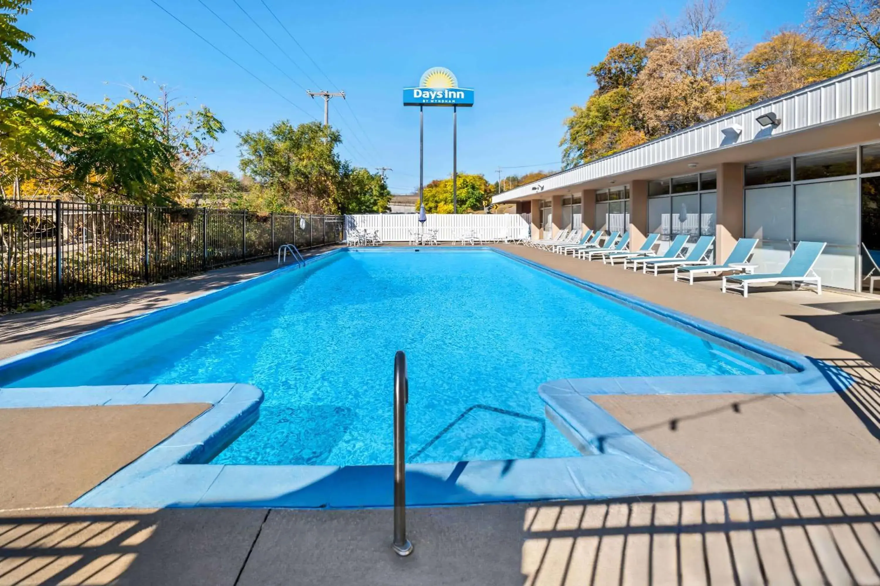Pool view in Days Inn by Wyndham Dubuque Pool view in Days Inn by Wyndham Dubuque