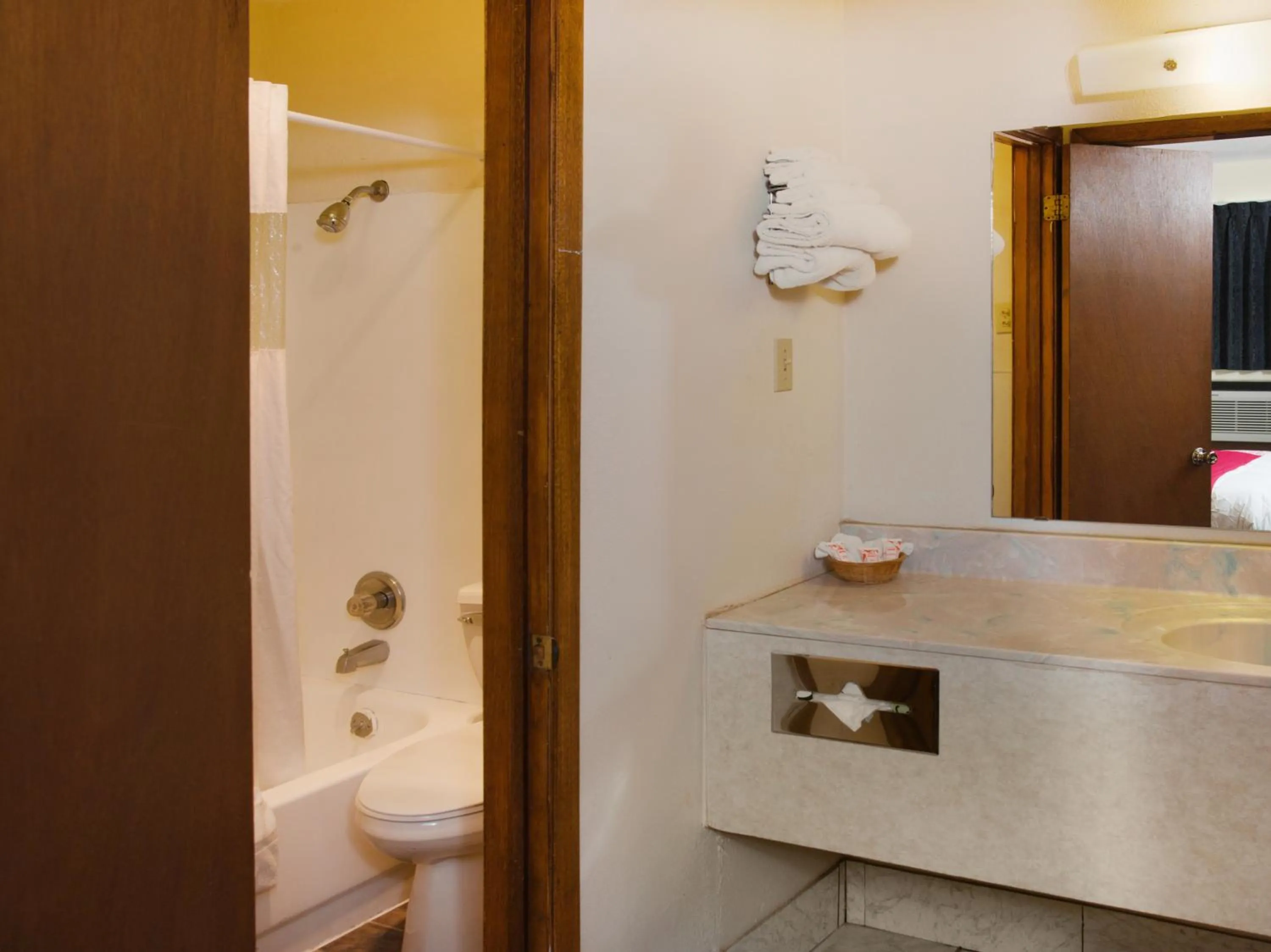 Bathroom in OYO Hotel Guymon OK US-54