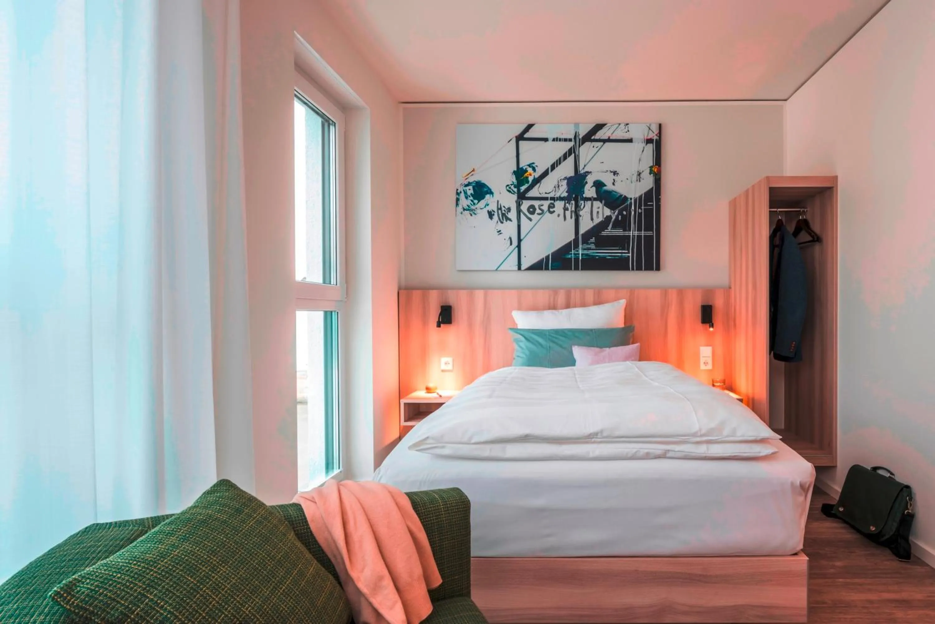 Bed in Mintrops Concierge Hotel