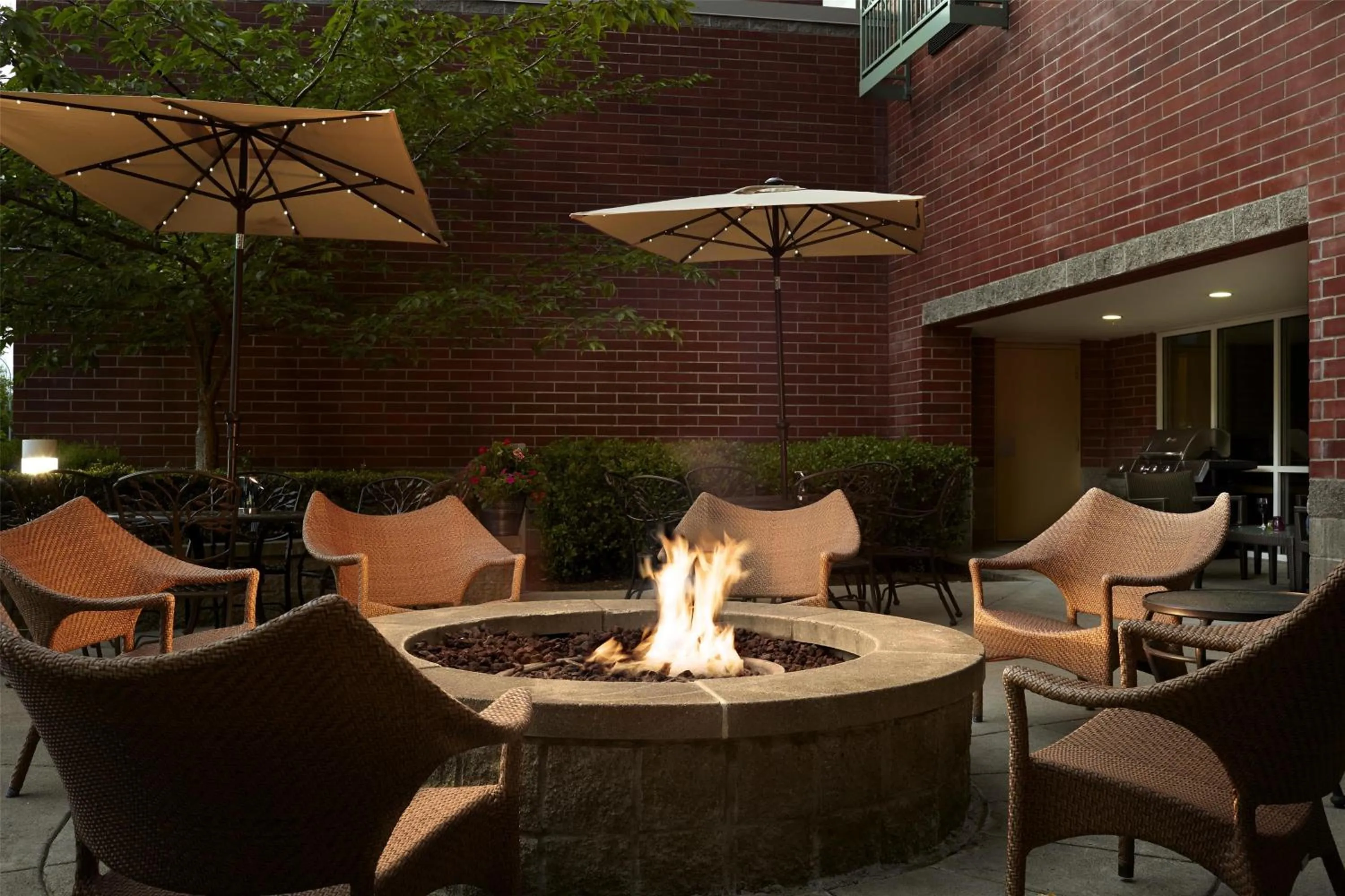 Patio in Hyatt House Seattle Bellevue