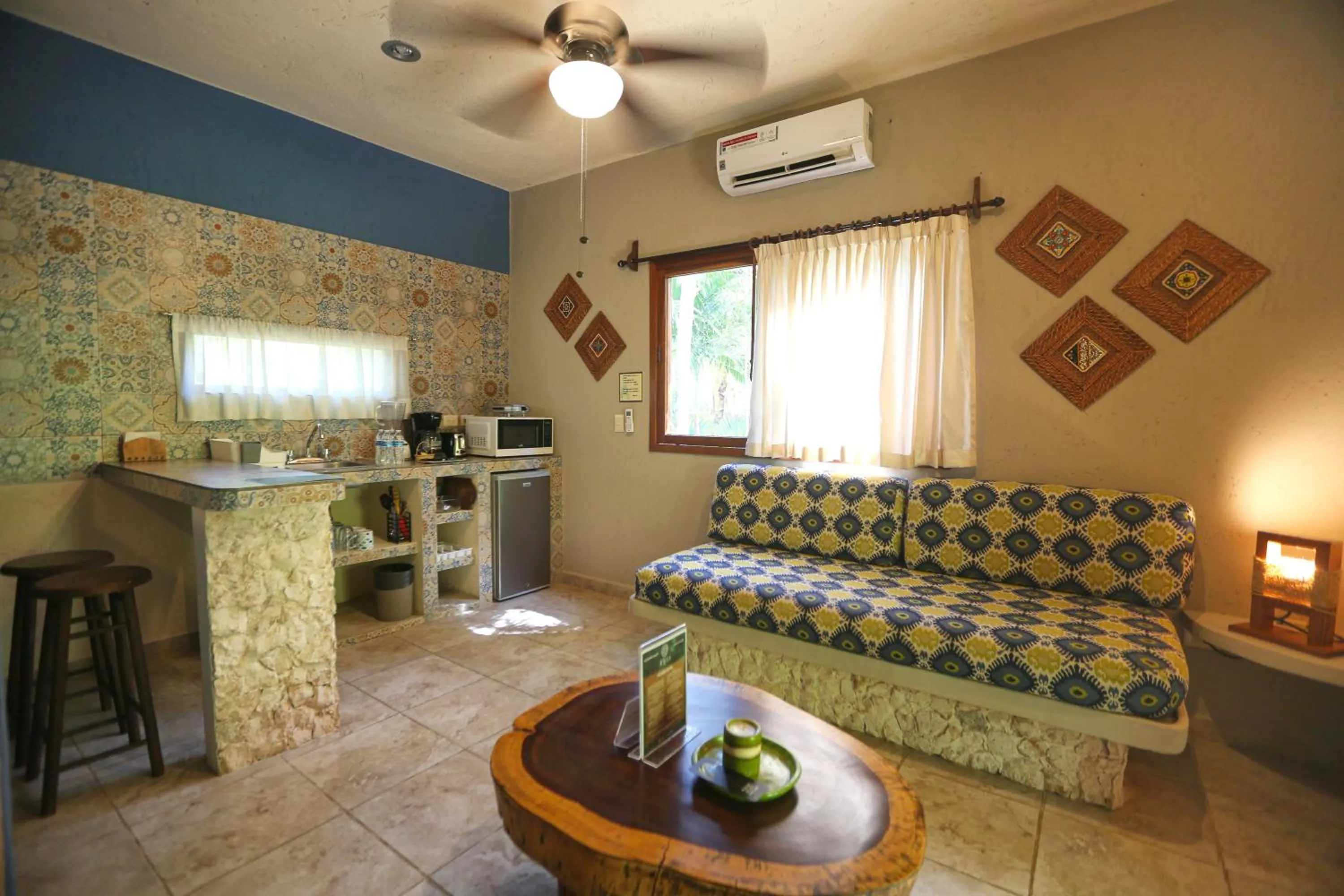 Seating area in ALDEA JO-YAH