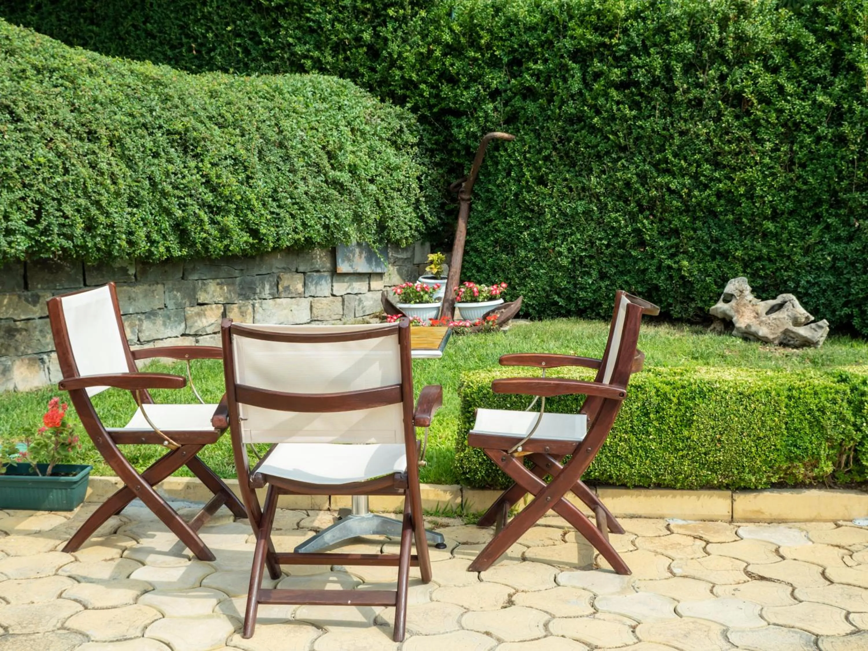 Patio in Milennia Family Hotel