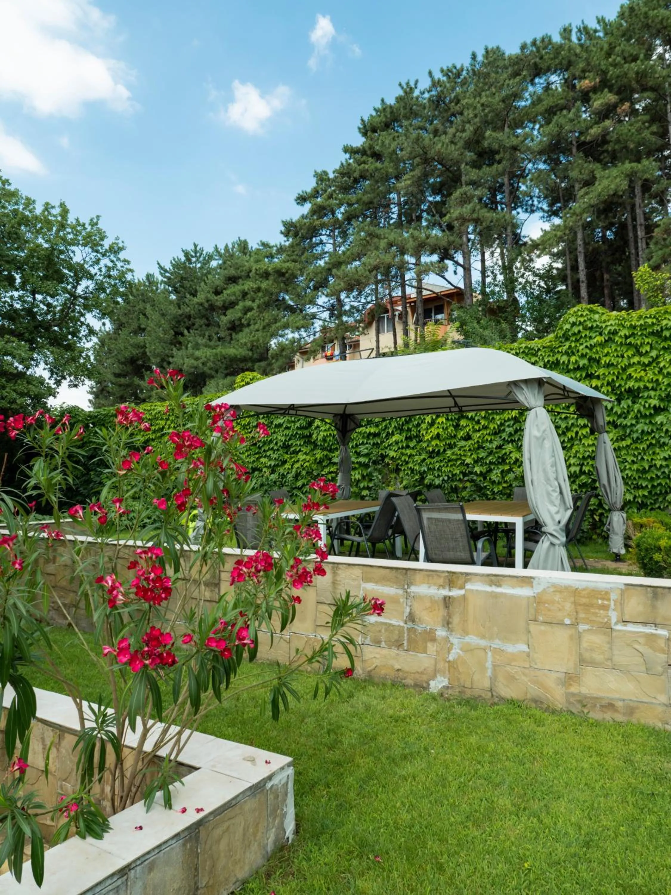 Patio in Milennia Family Hotel