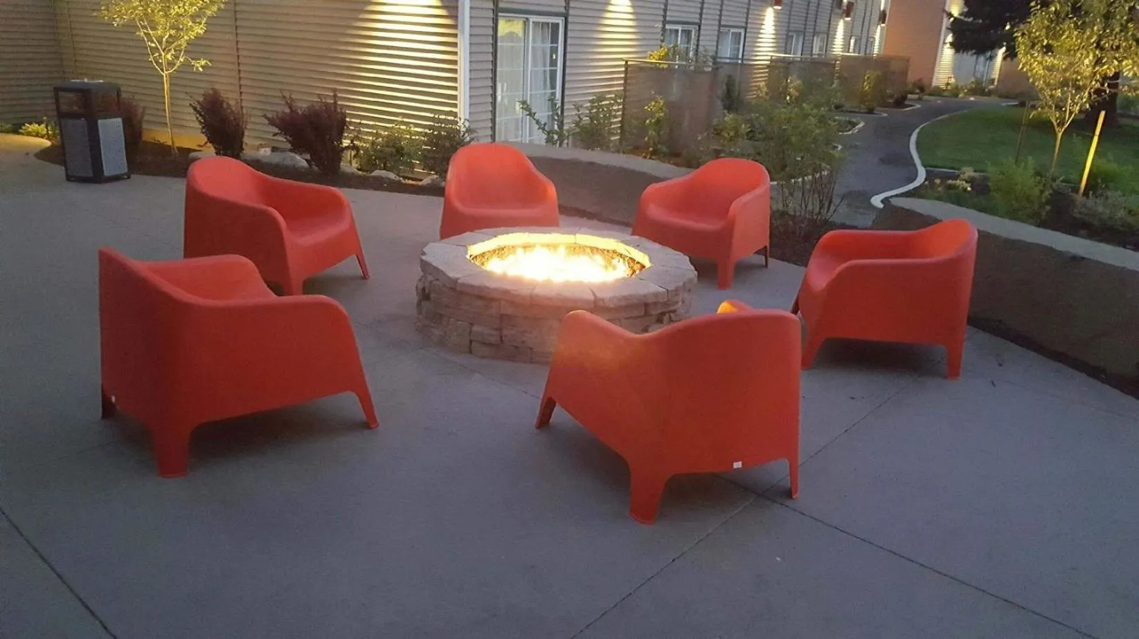 Patio in Ramada by Wyndham Spokane Airport