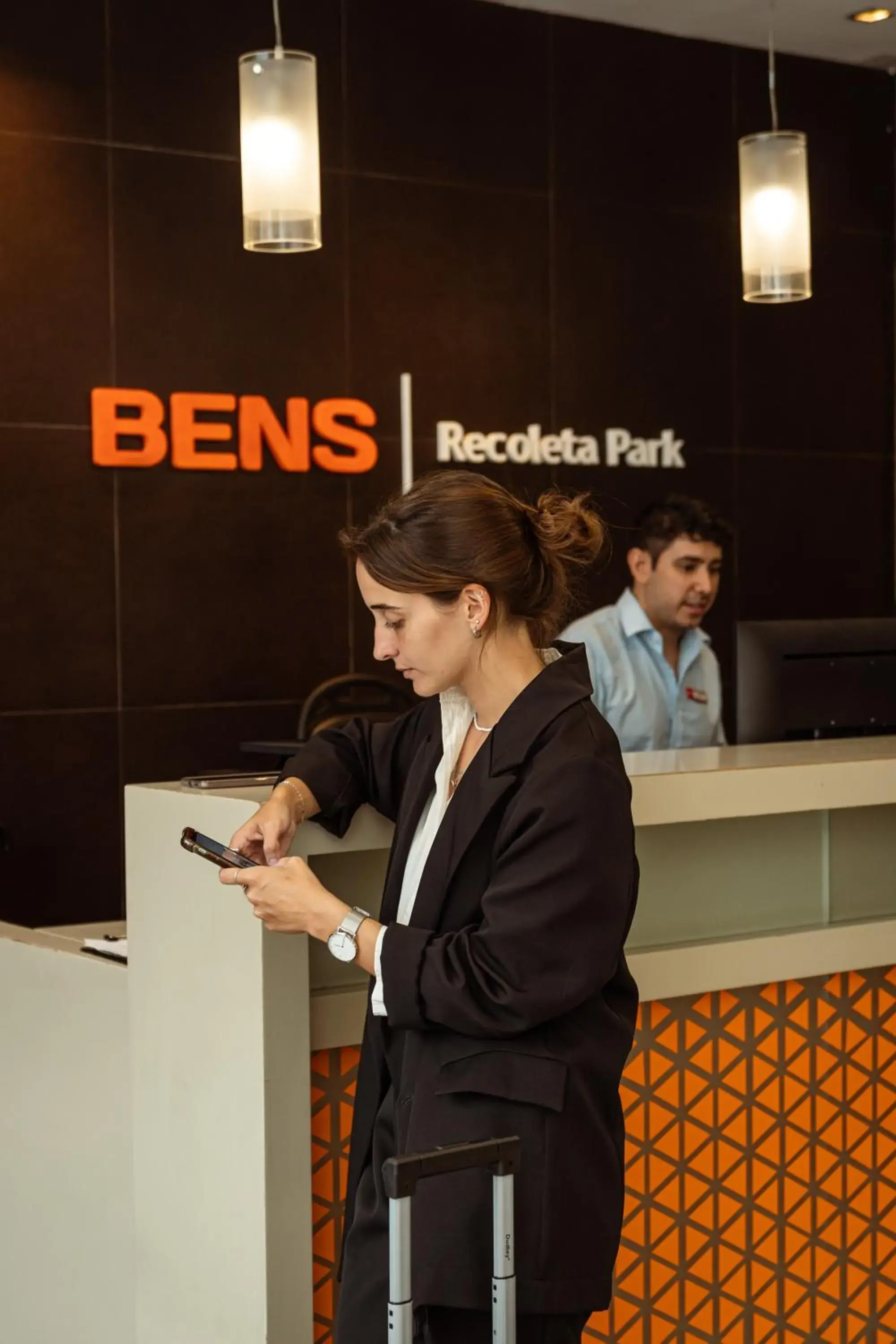 Lobby or reception in BENS - Recoleta Park Lobby or reception in BENS - Recoleta Park