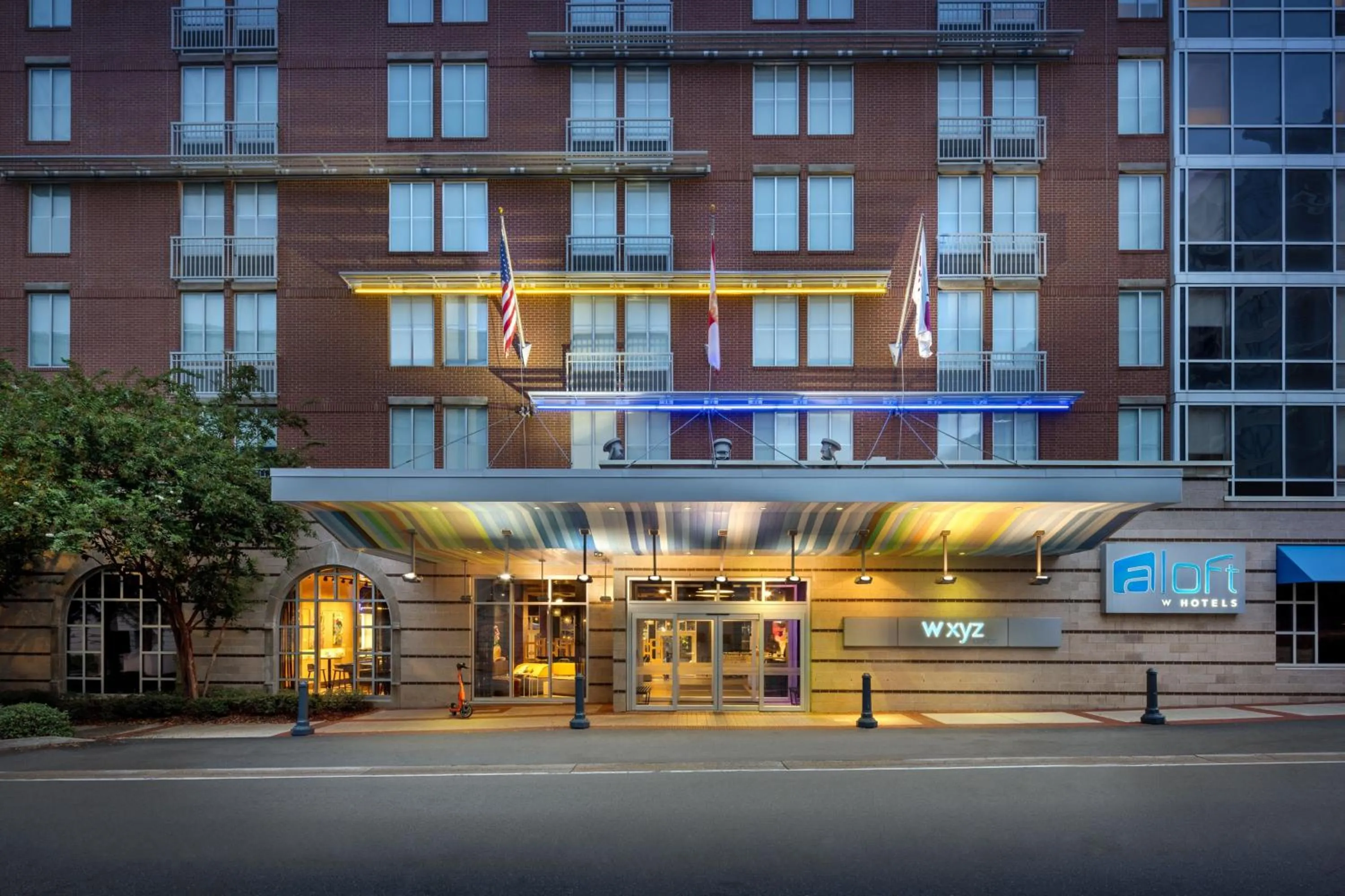 Property building in Aloft Tallahassee Downtown