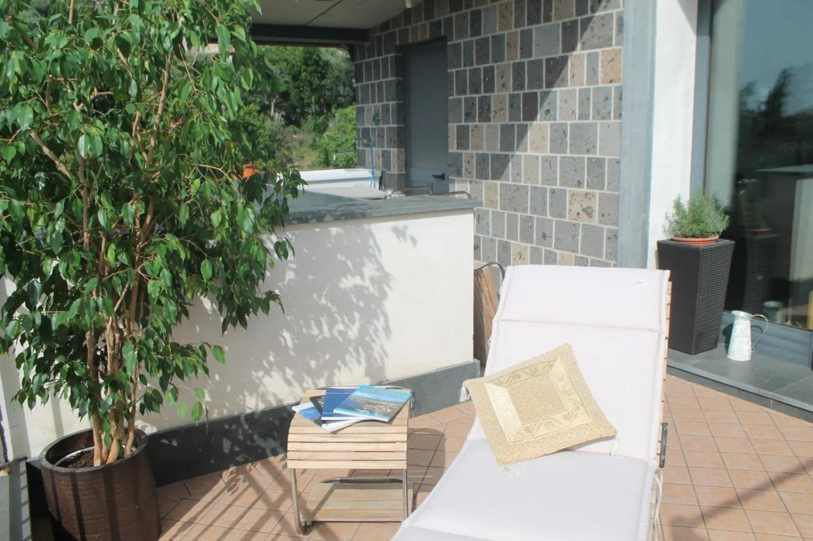 Balcony/Terrace in B&B DA CHIARA SEA SIGHT