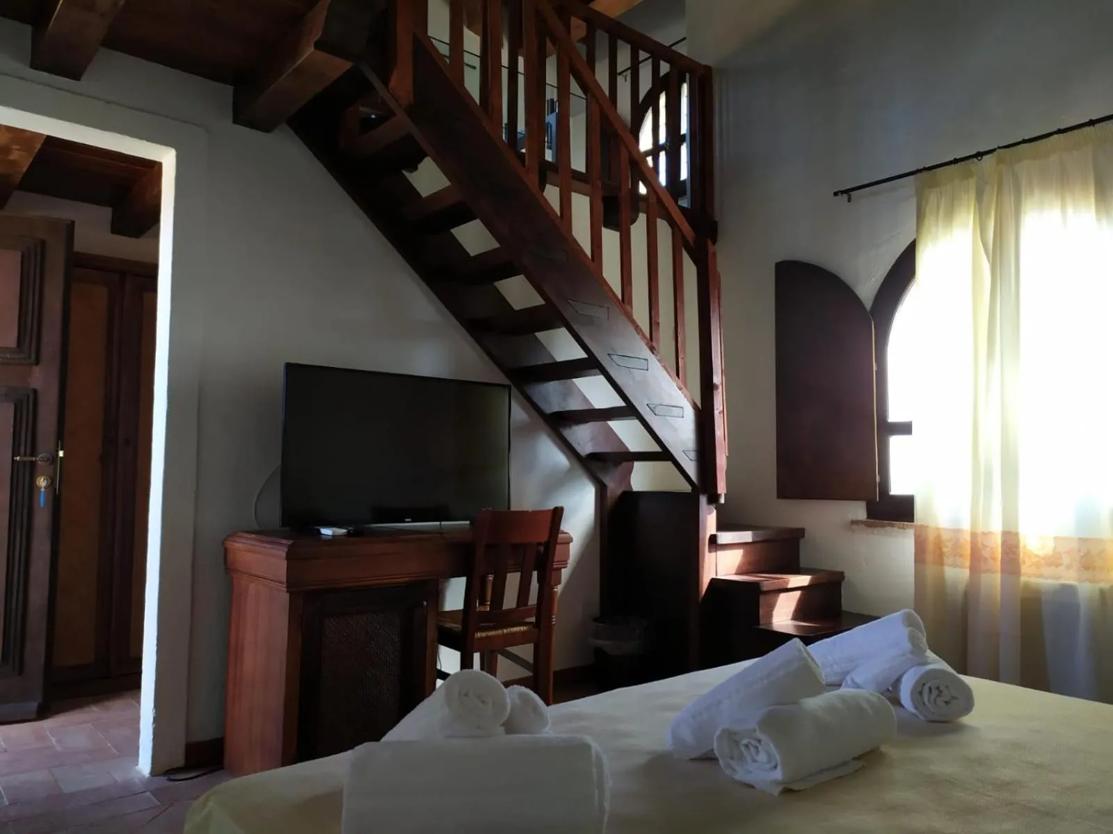 Bedroom, Bed in Hotel Punta Moros