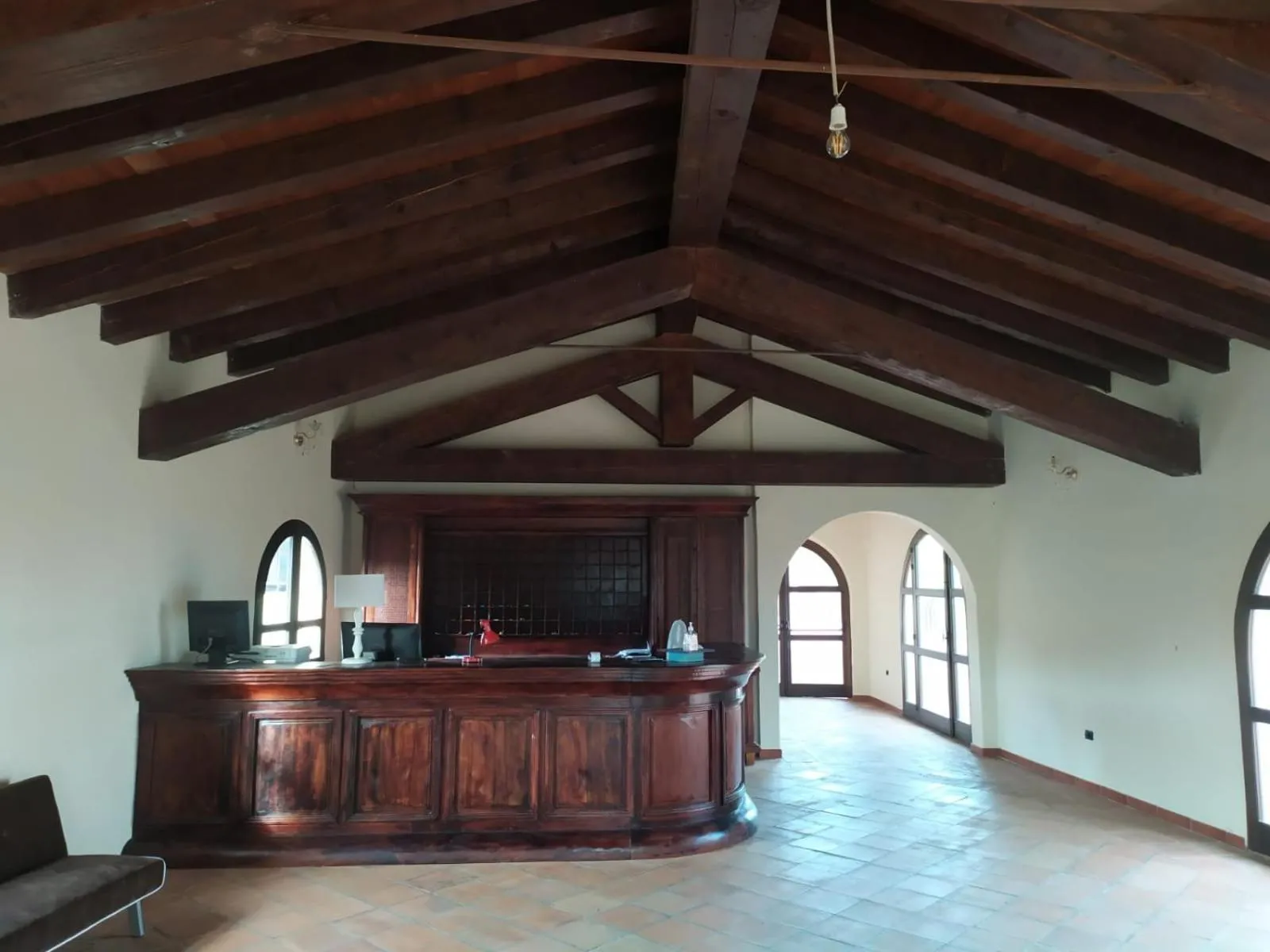 Lobby or reception in Hotel Punta Moros