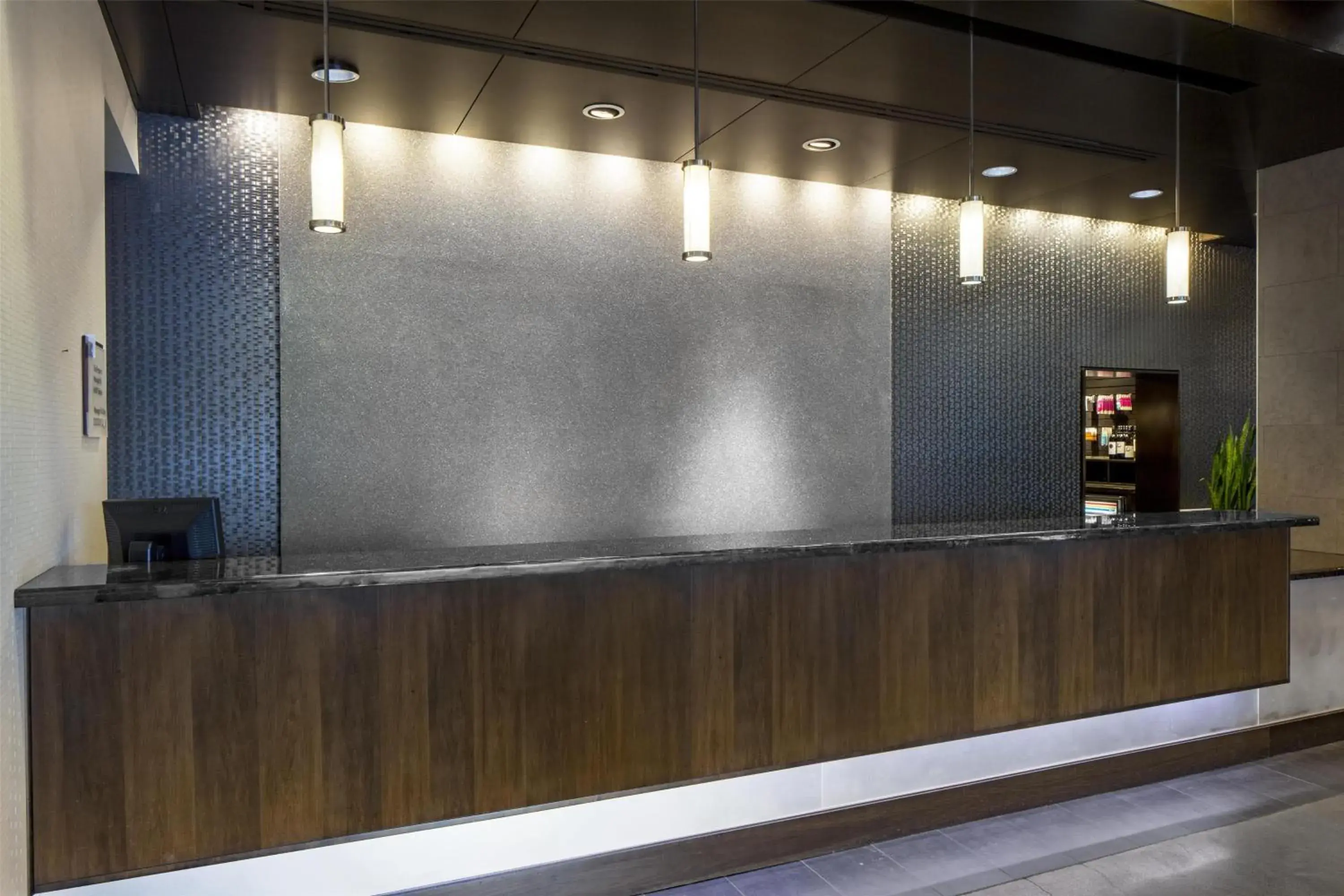 Lobby or reception in Hyatt House Charlotte Center City Lobby or reception in Hyatt House Charlotte Center City